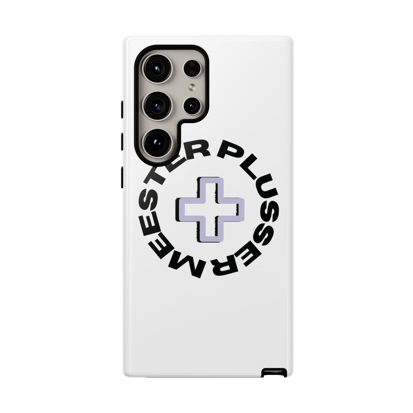 Meesterplusser logo telefoon case