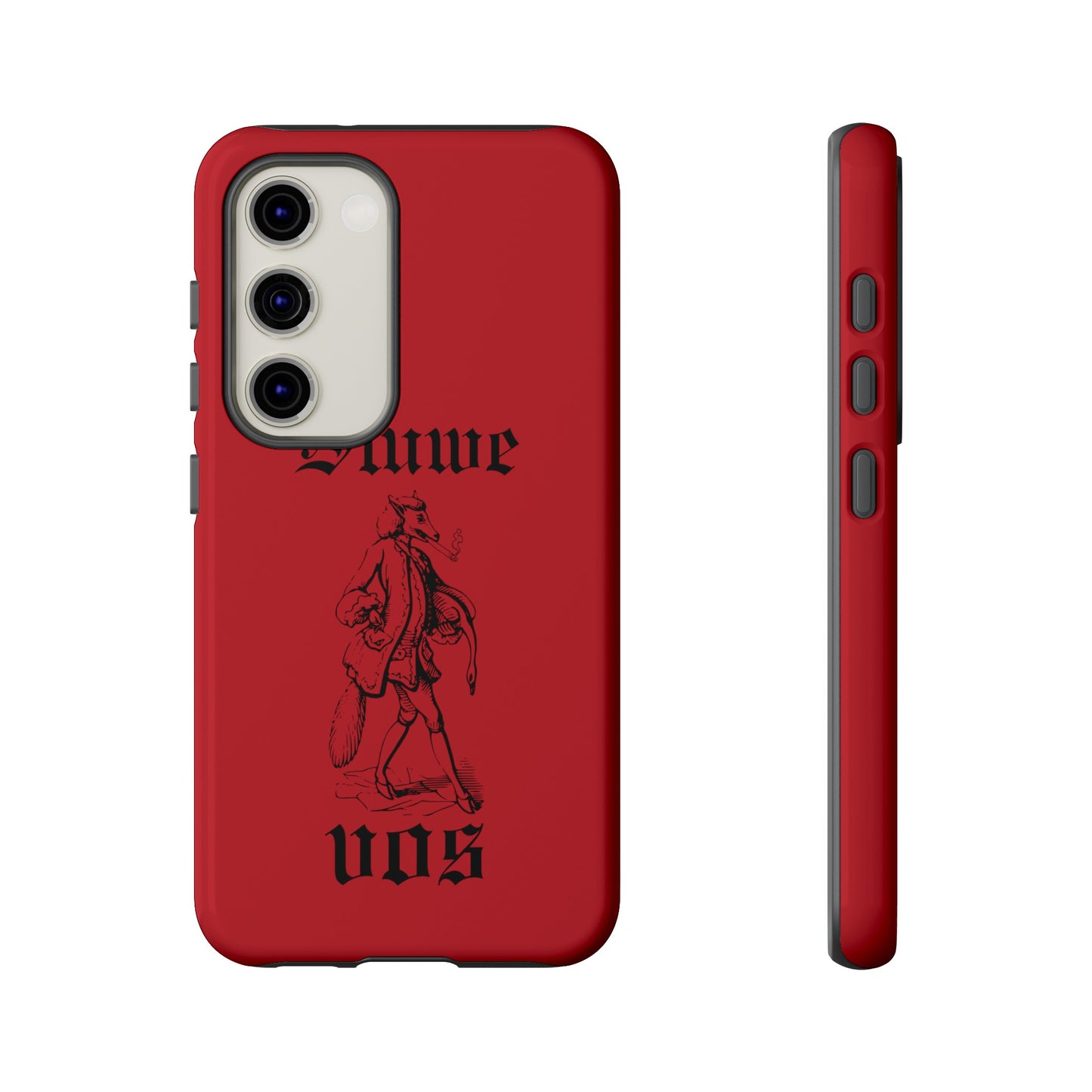 Meesterplusser Sluwe vos telefoon case
