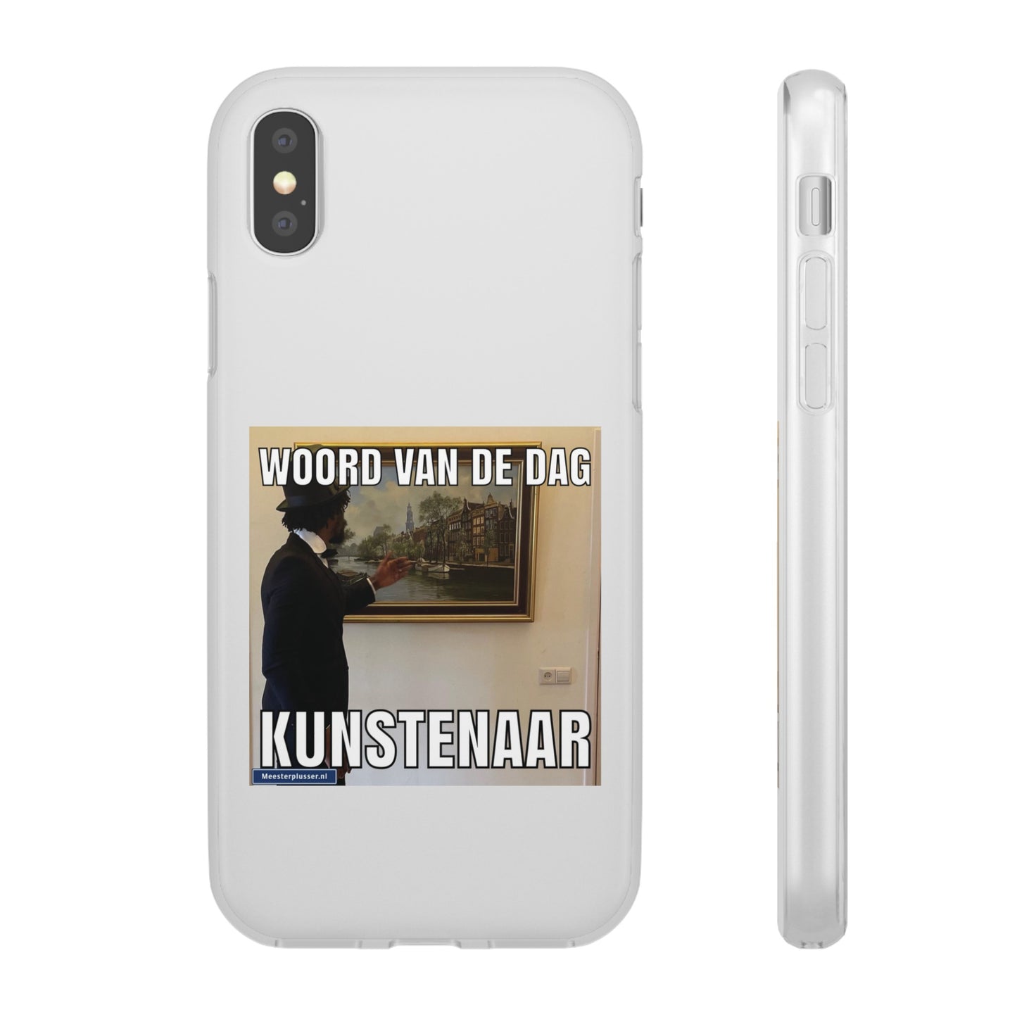 Word of the day 'Kunstenaar' telefoonhoesje