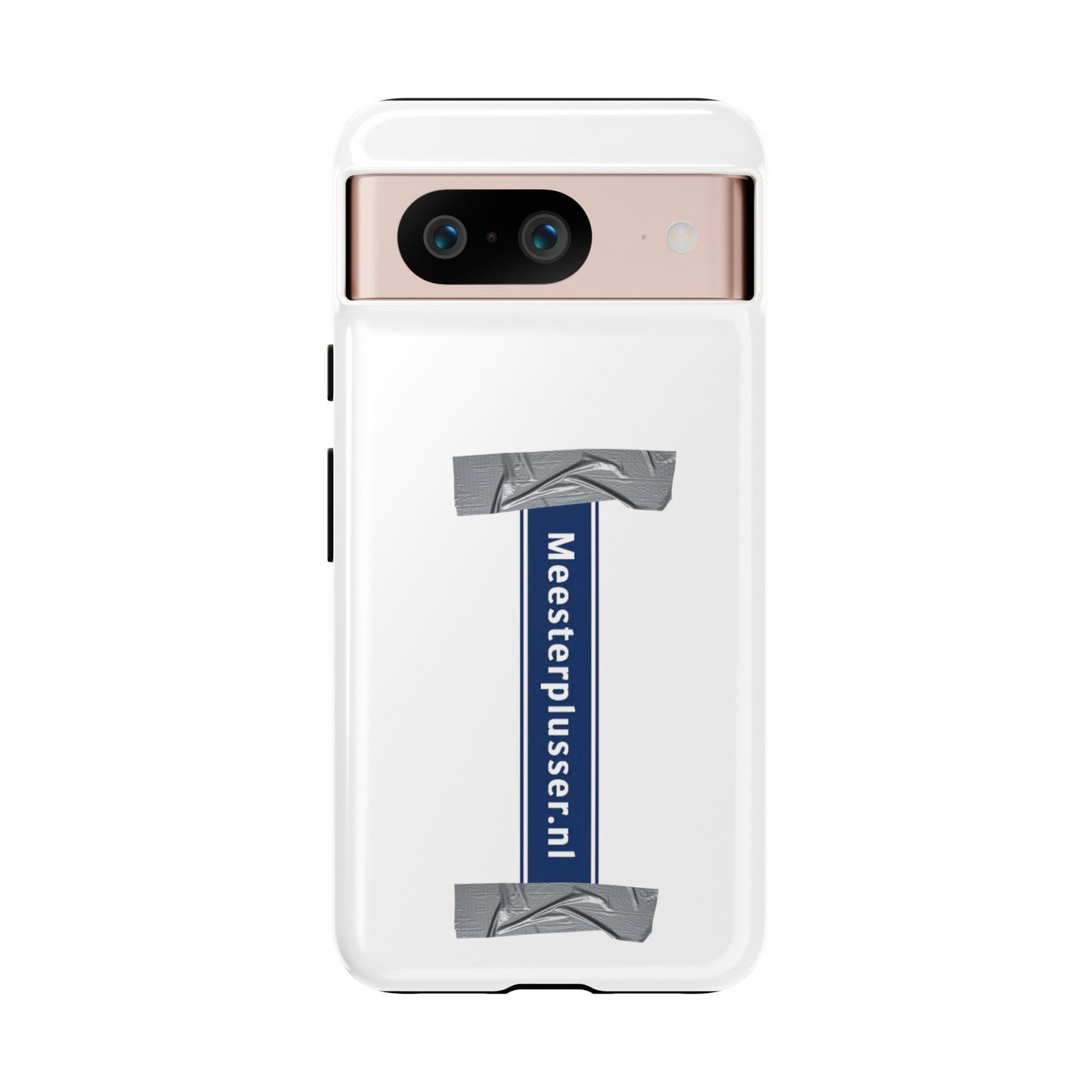 Meesterplusser straatbordlogo telefoon case