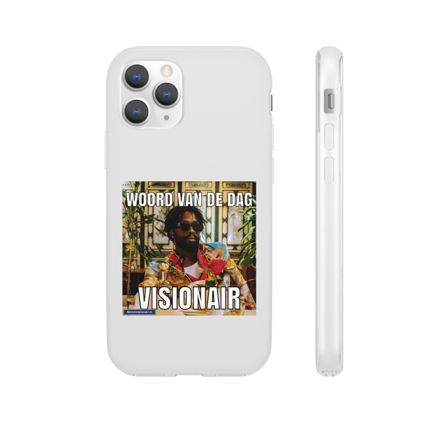 Word of the day 'Visionair' telefoonhoesje