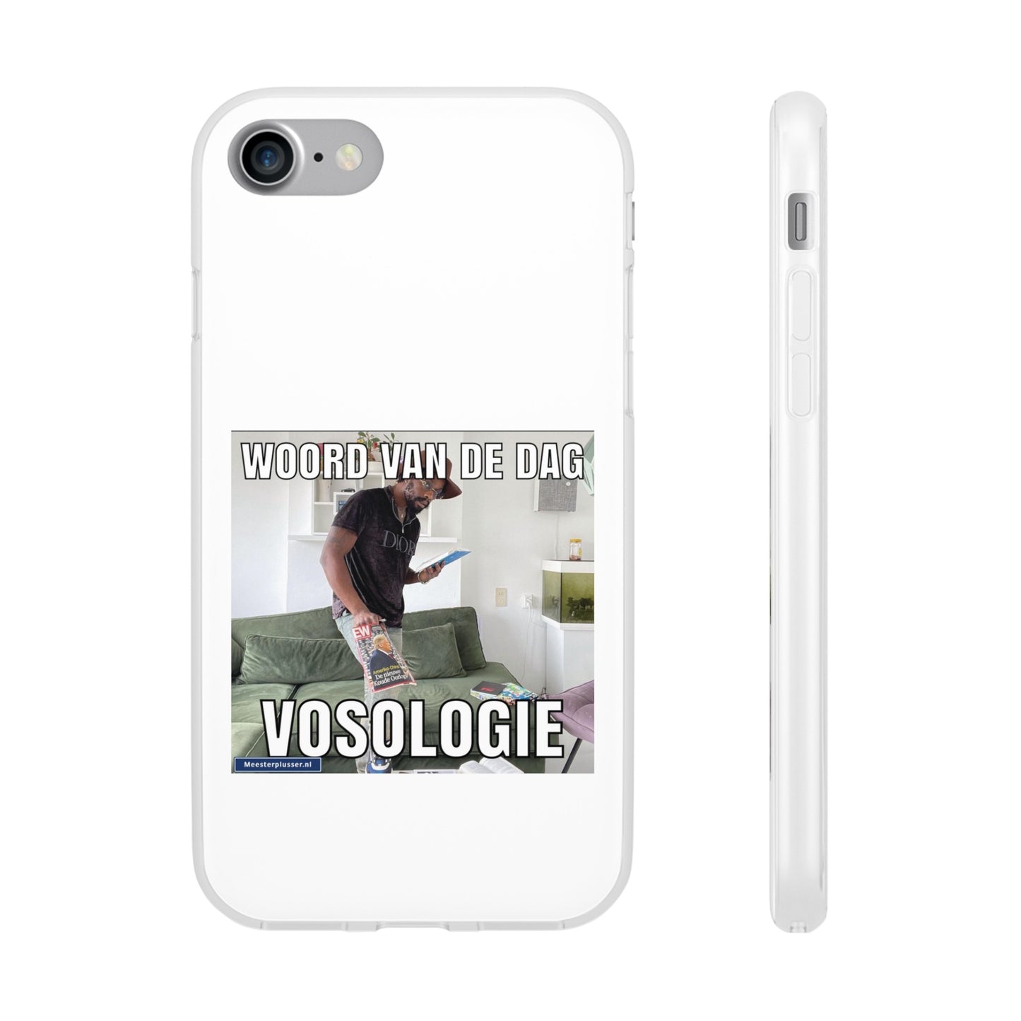 Word of the day 'Vosologie' telefoonhoesje