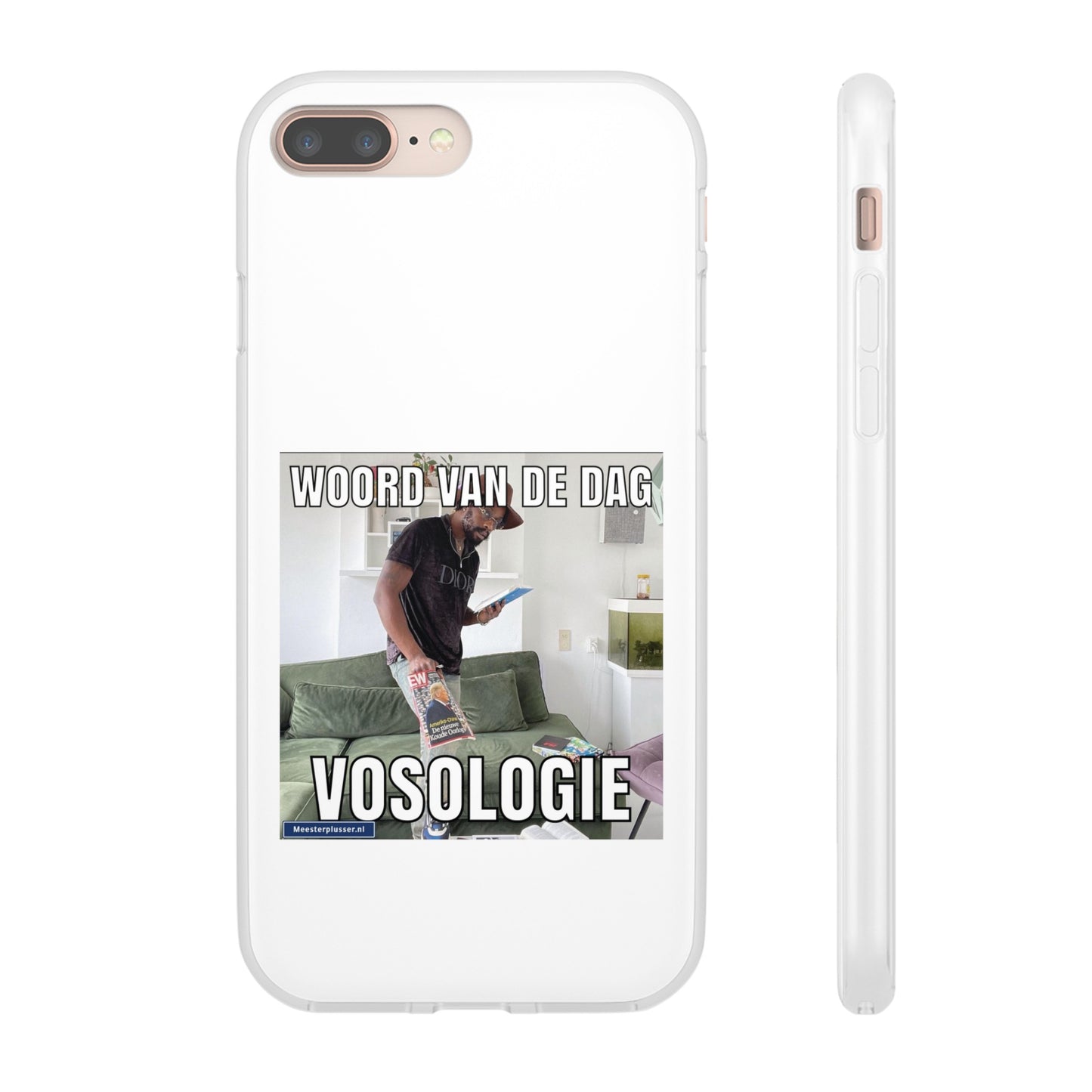 Word of the day 'Vosologie' telefoonhoesje