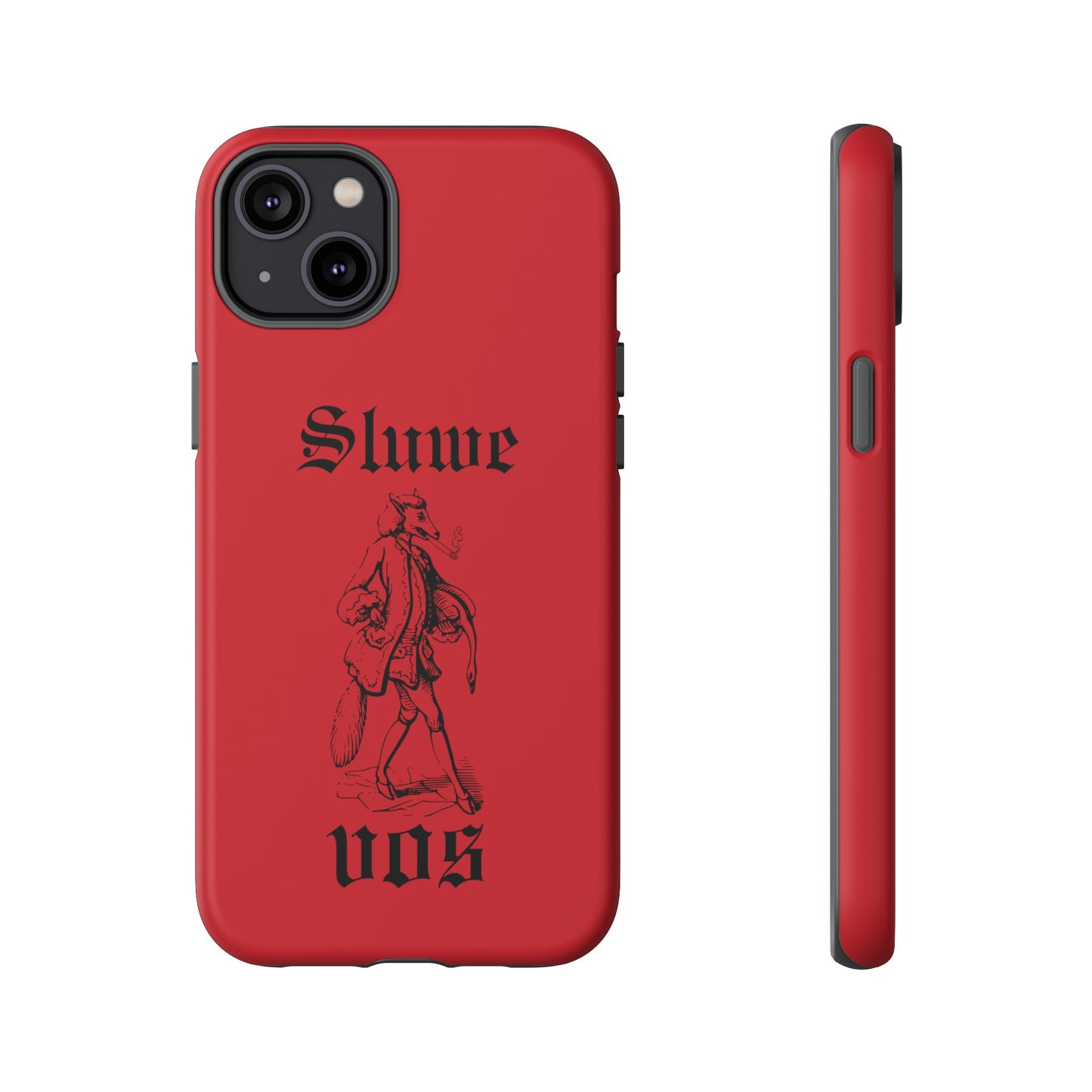 Meesterplusser Sluwe vos telefoon case