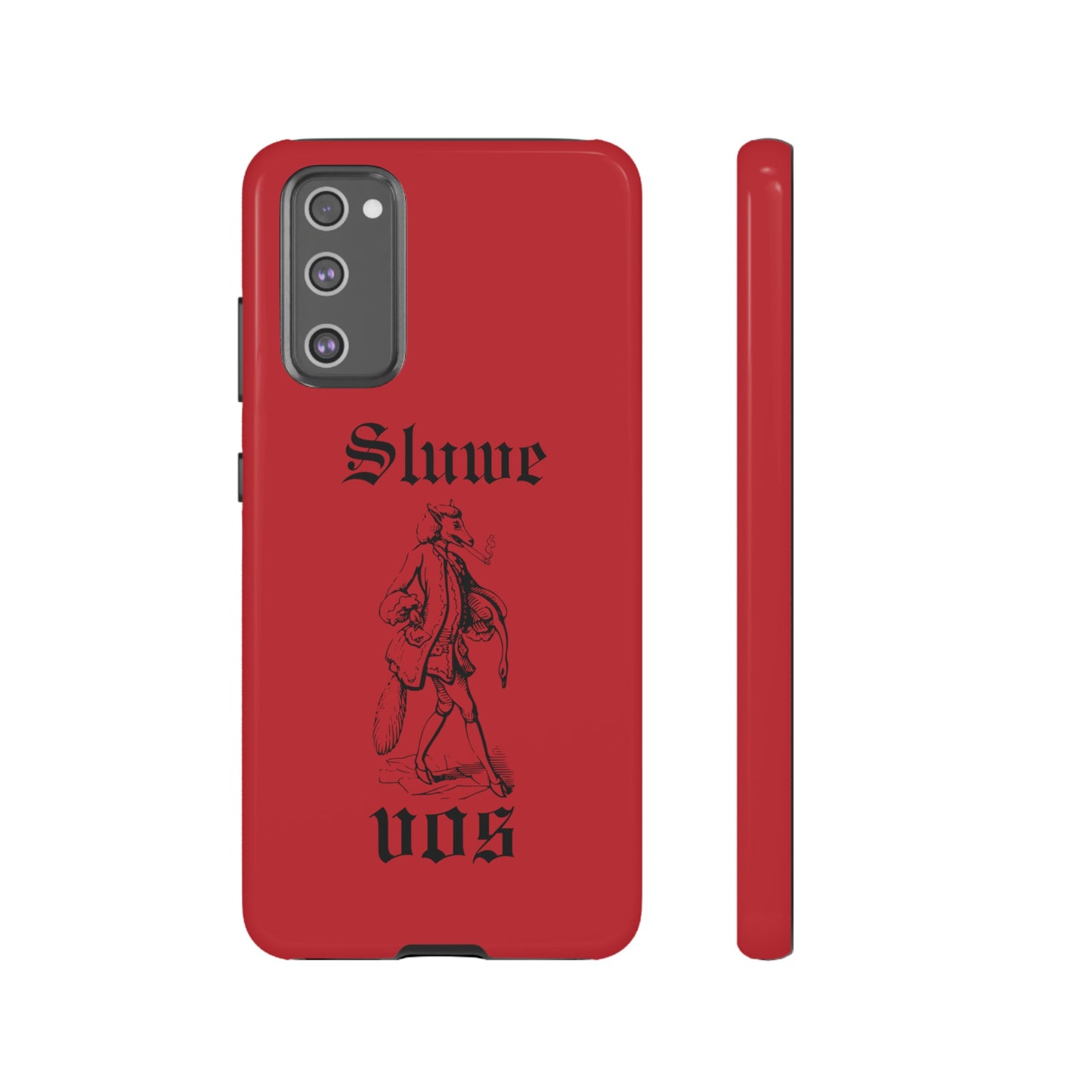 Meesterplusser Sluwe vos telefoon case