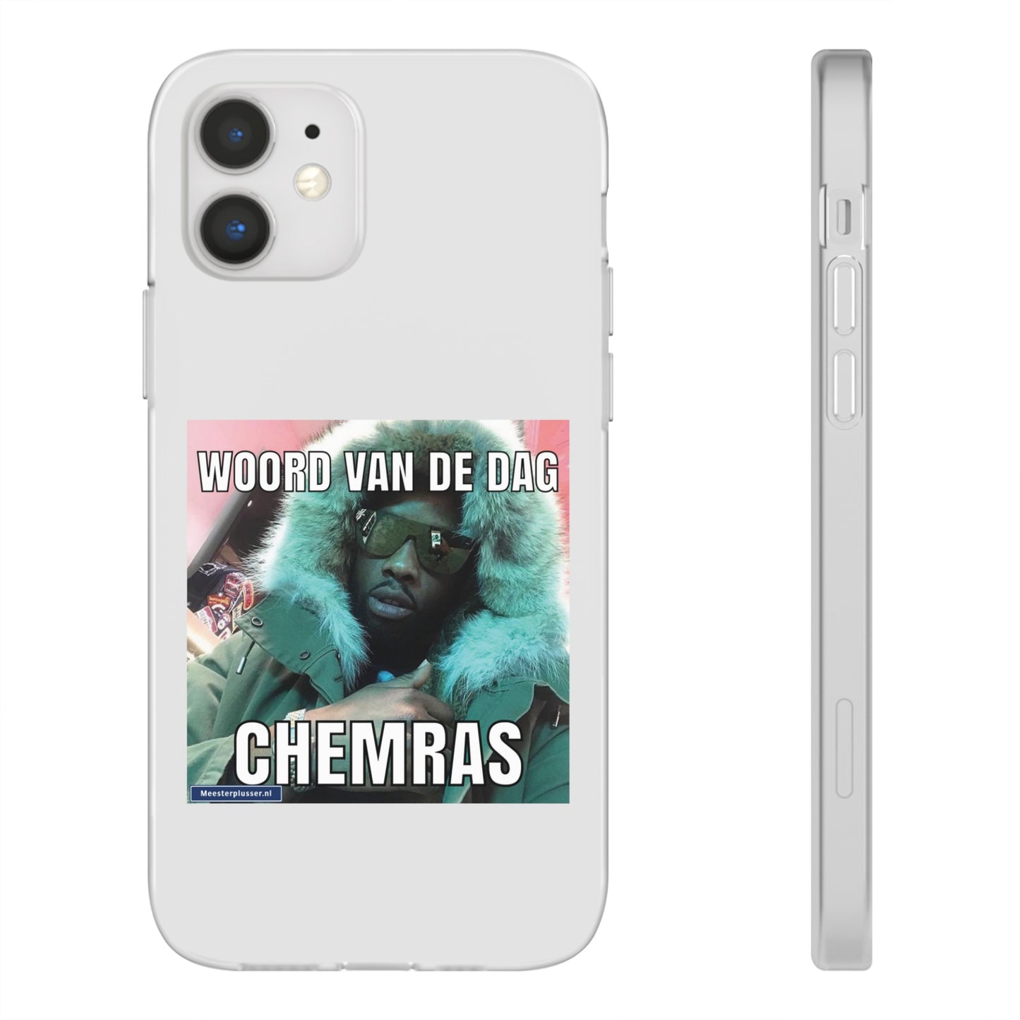 Word of the day 'Chemras' telefoonhoesje