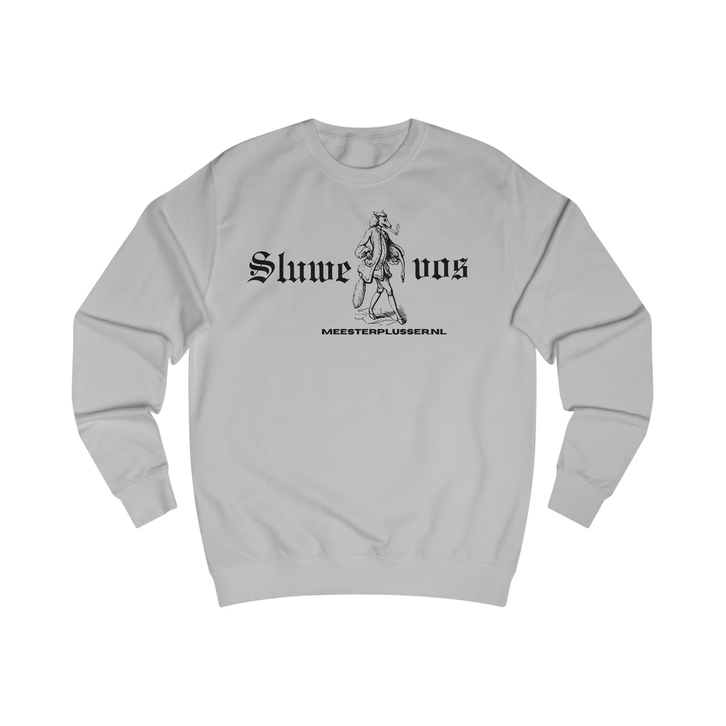 Meesterplusser Sluwe vos crewneck - Meesterplusser.nl