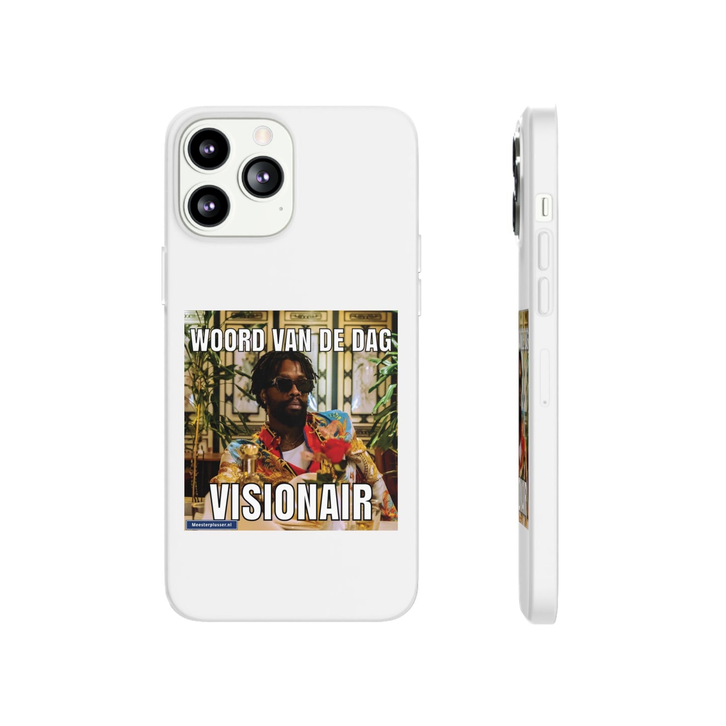Word of the day 'Visionair' telefoonhoesje