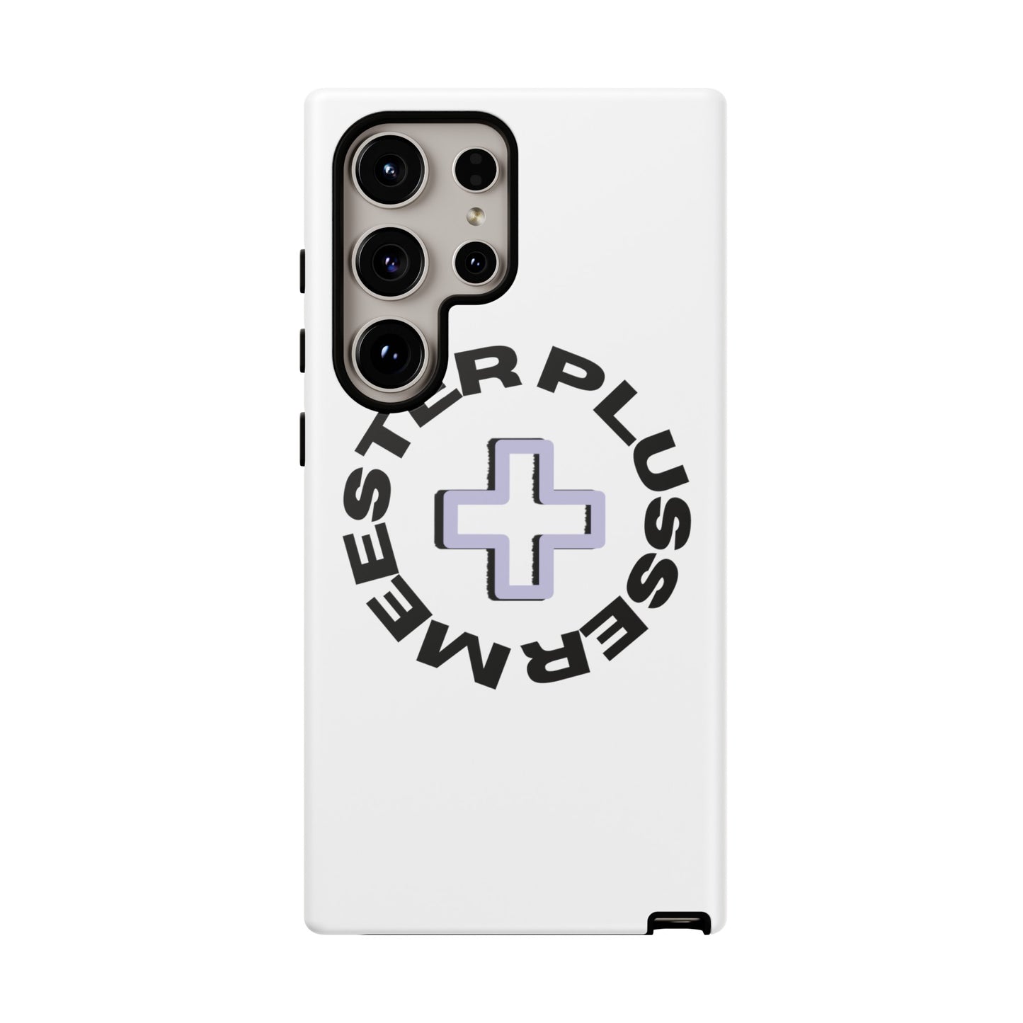 Meesterplusser logo telefoon case