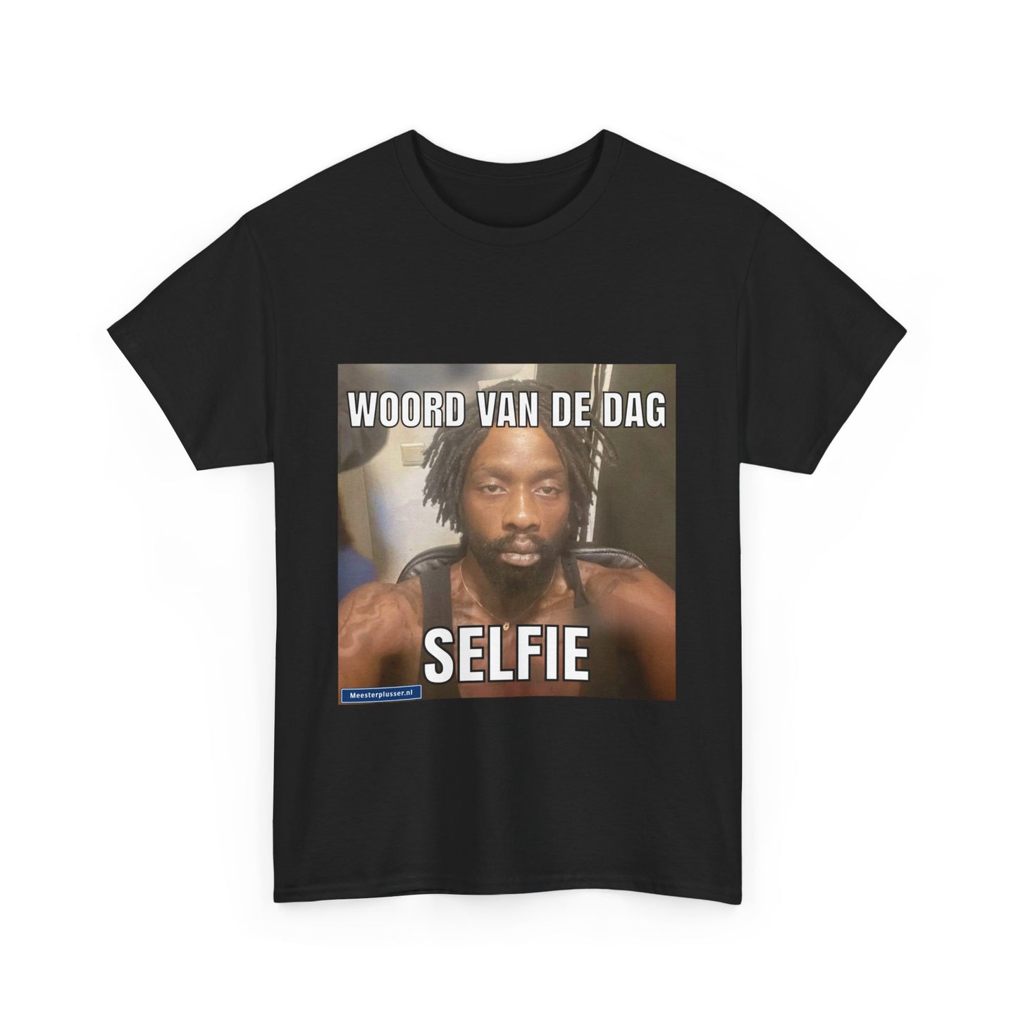 ''Selfie'' Word of the day T-shirt - Meesterplusser.nl