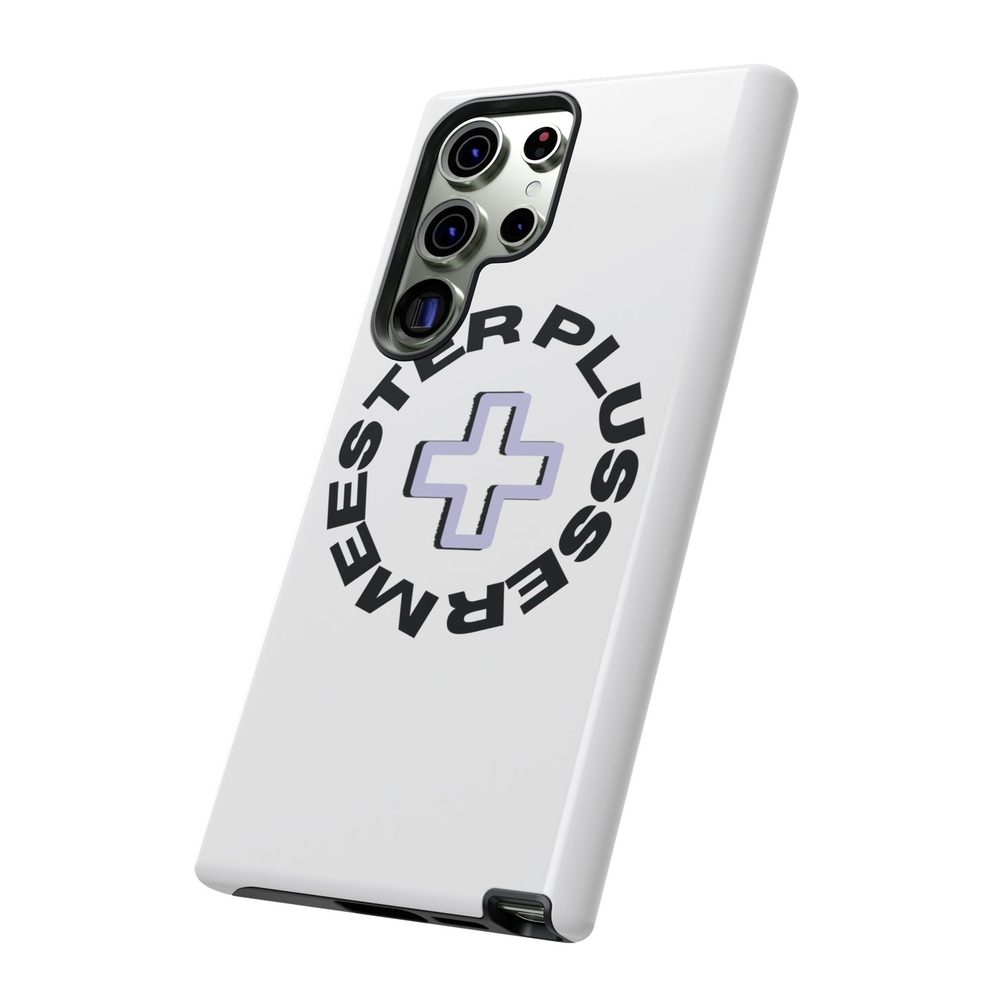 Meesterplusser logo telefoon case
