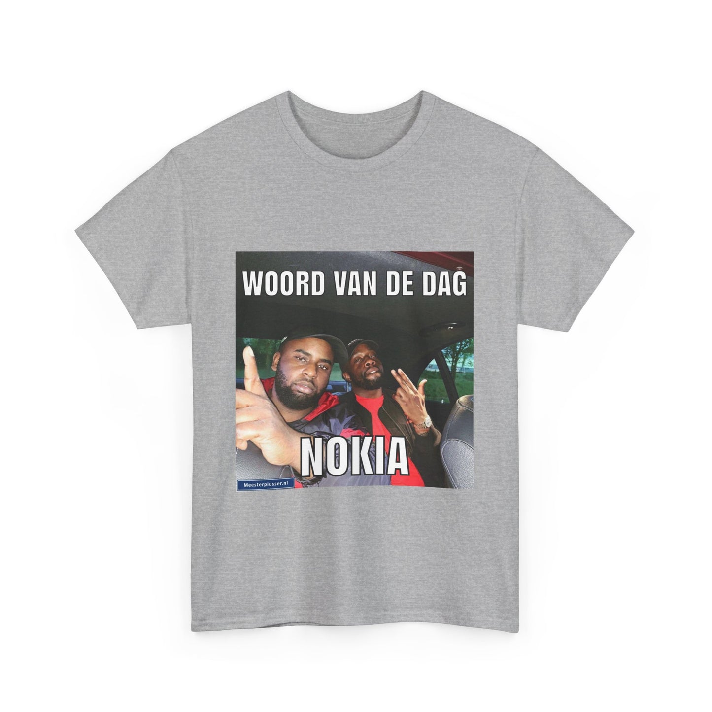 ''Nokia'' Word of the day T-shirt - Meesterplusser.nl