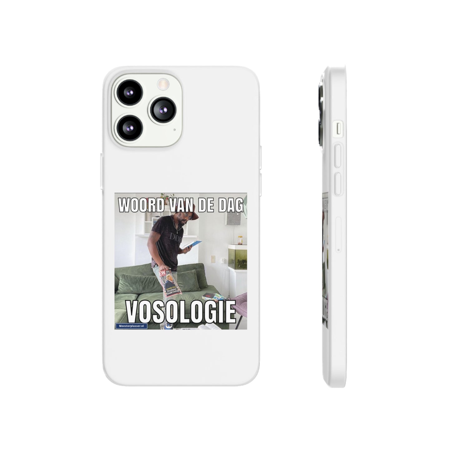 Word of the day 'Vosologie' telefoonhoesje