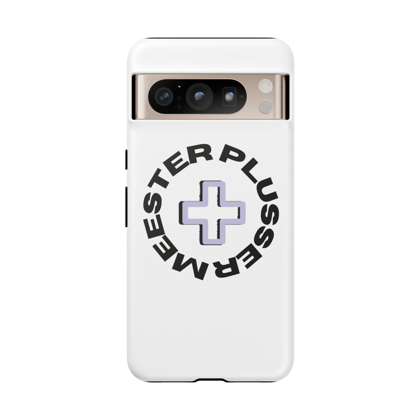 Meesterplusser logo telefoon case