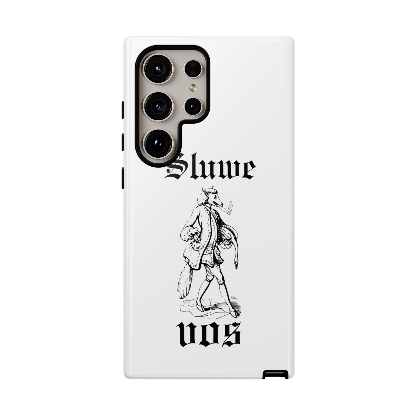 Meesterplusser Sluwe vos telefoon case
