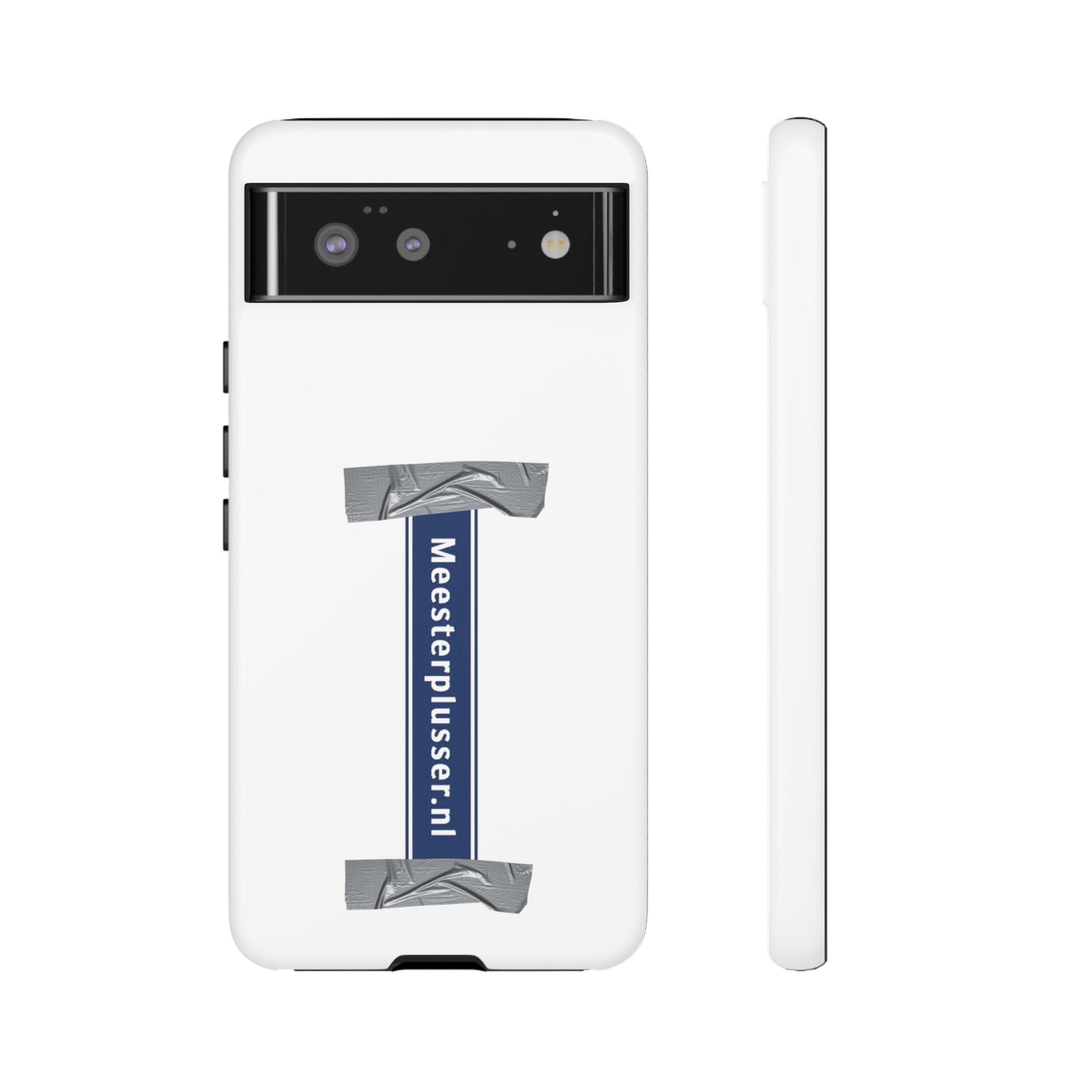 Meesterplusser straatbordlogo telefoon case