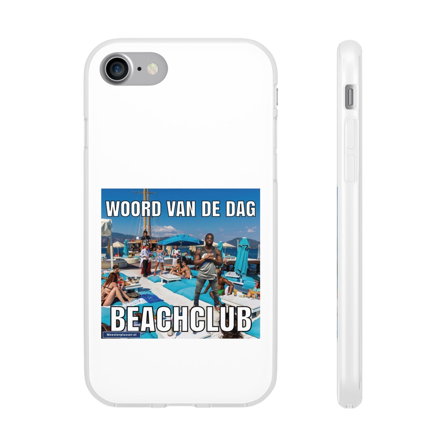 Word of the day 'Beachclub' telefoonhoesje
