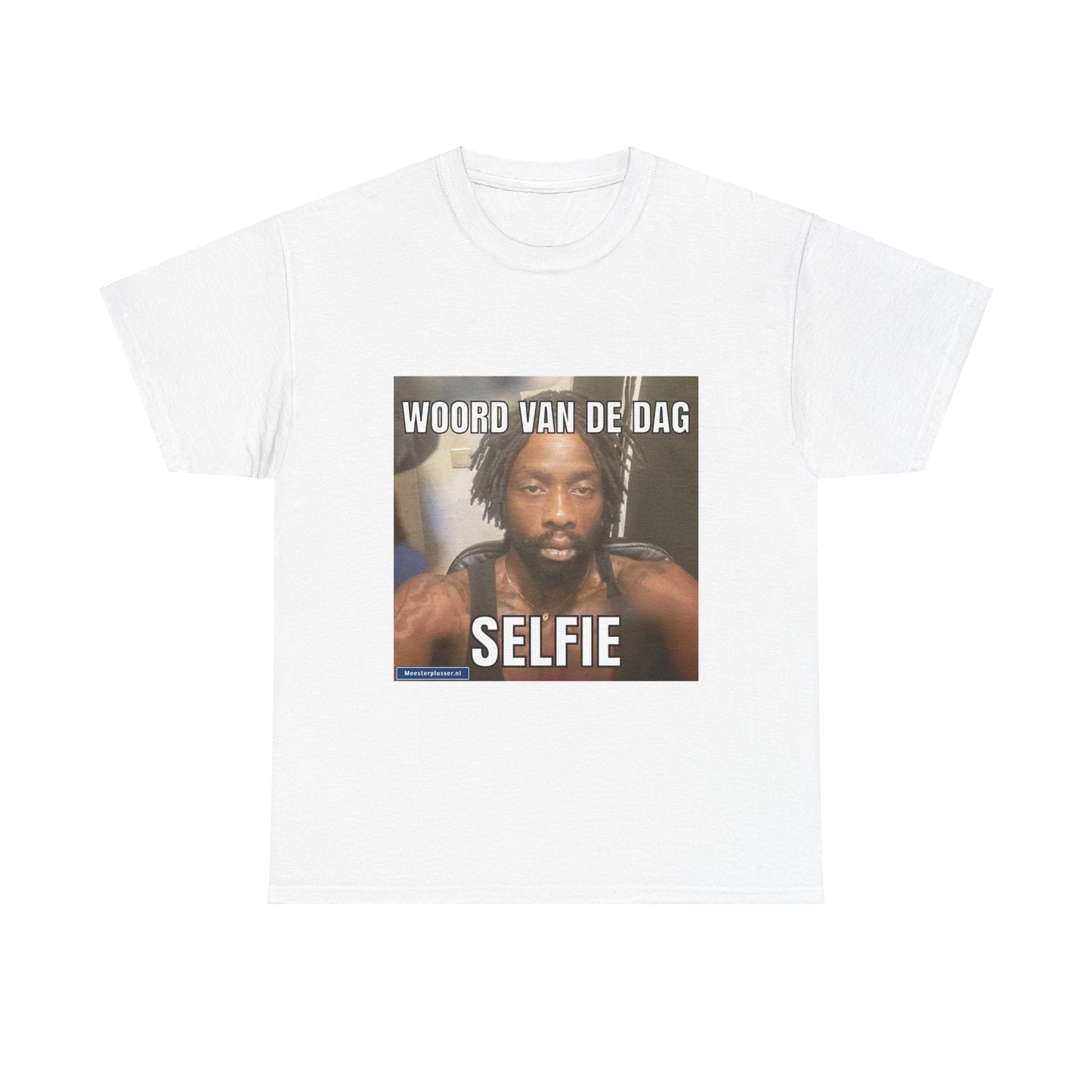 ''Selfie'' Word of the day T-shirt - Meesterplusser.nl
