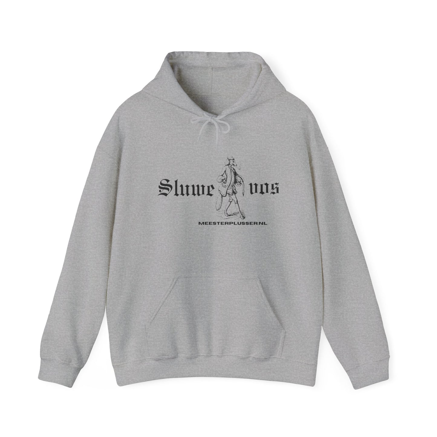 Meesterplusser Sluwe vos Hoodie - Meesterplusser.nl