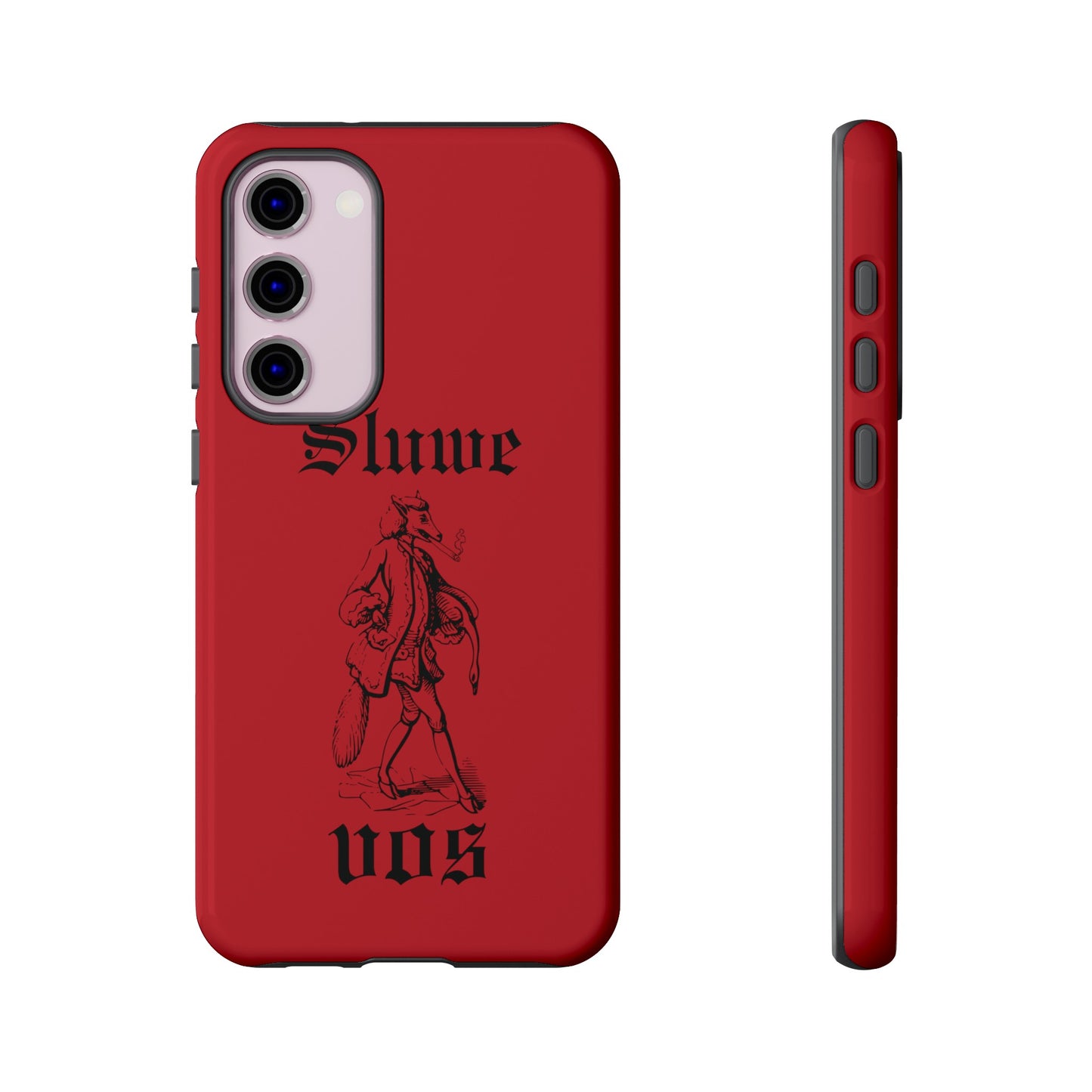 Meesterplusser Sluwe vos telefoon case