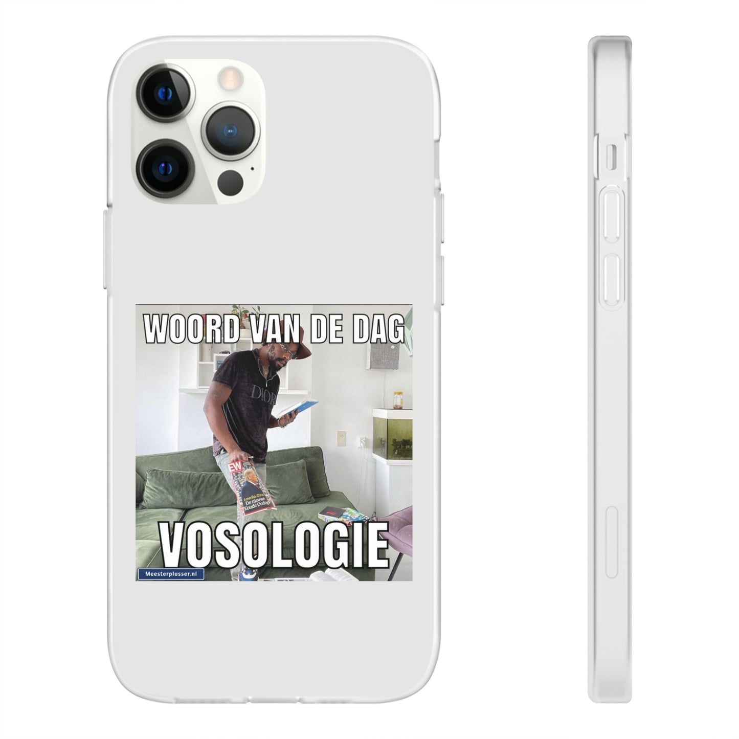 Word of the day 'Vosologie' telefoonhoesje