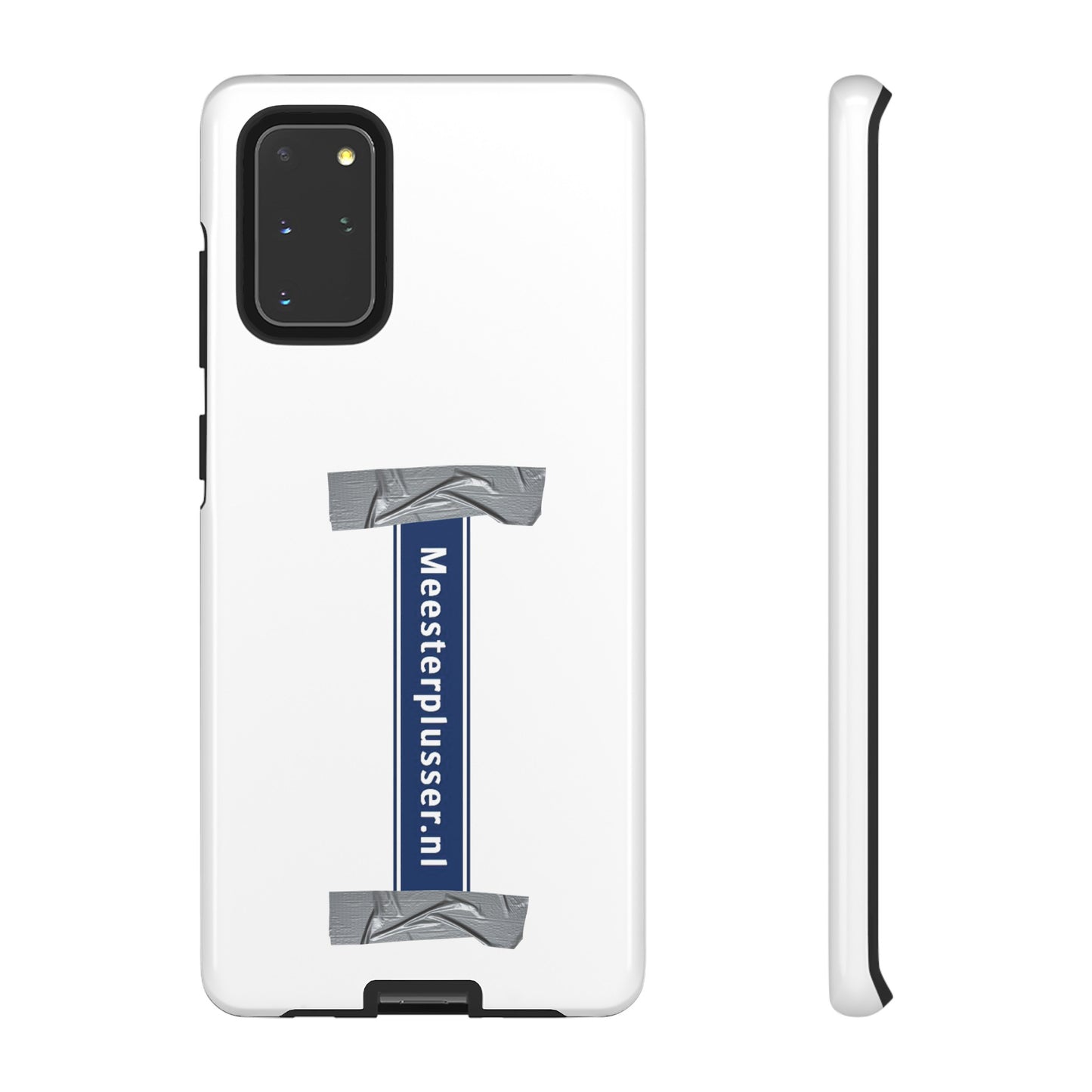 Meesterplusser straatbordlogo telefoon case