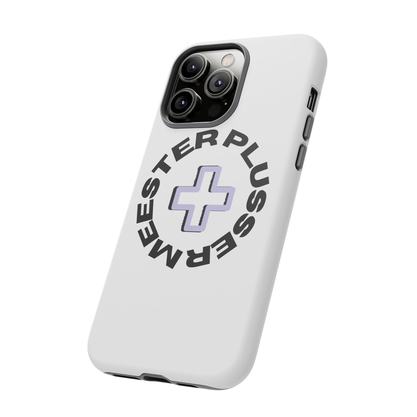 Meesterplusser logo telefoon case