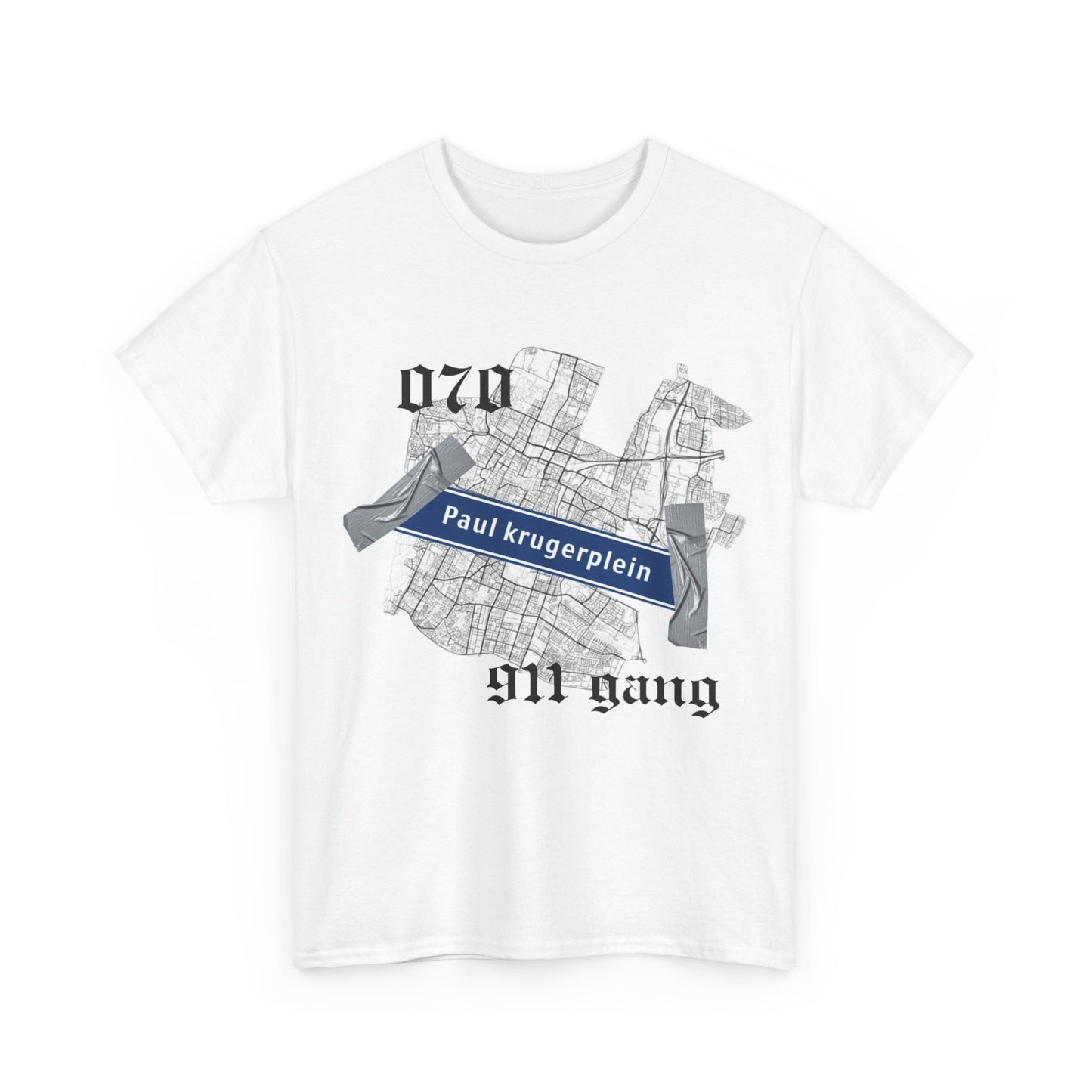 Meesterplusser Den haag PKP Cotton T-shirt (frontprint)