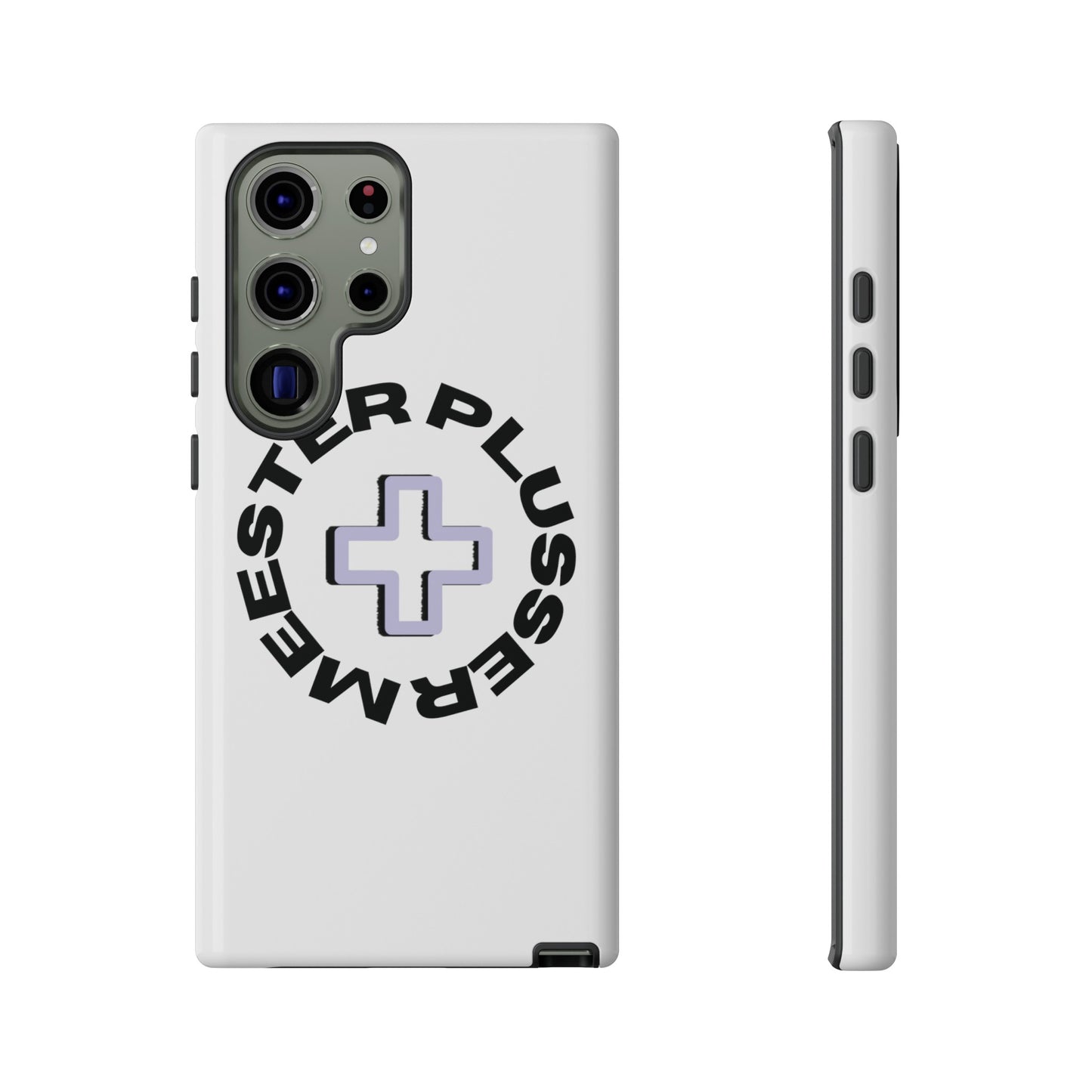 Meesterplusser logo telefoon case
