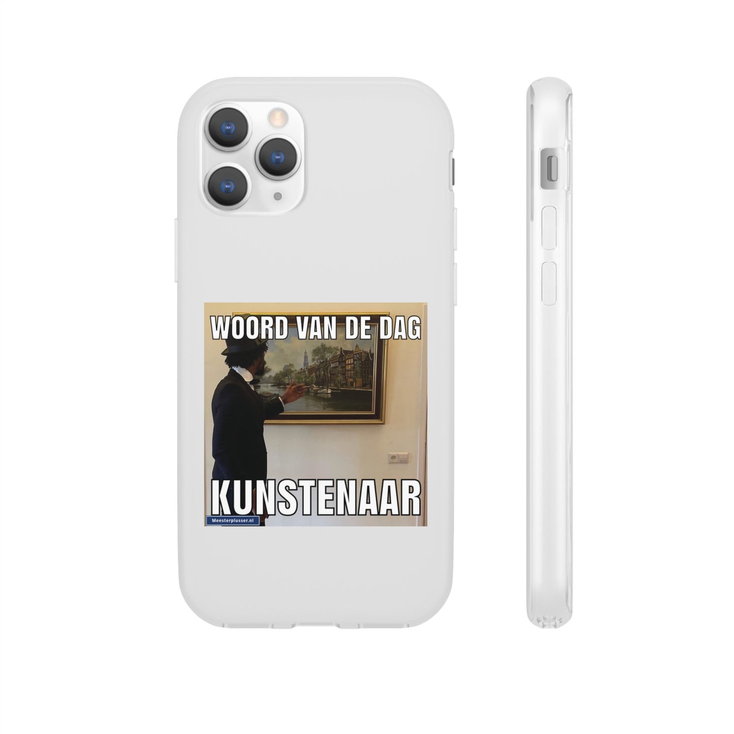 Word of the day 'Kunstenaar' telefoonhoesje