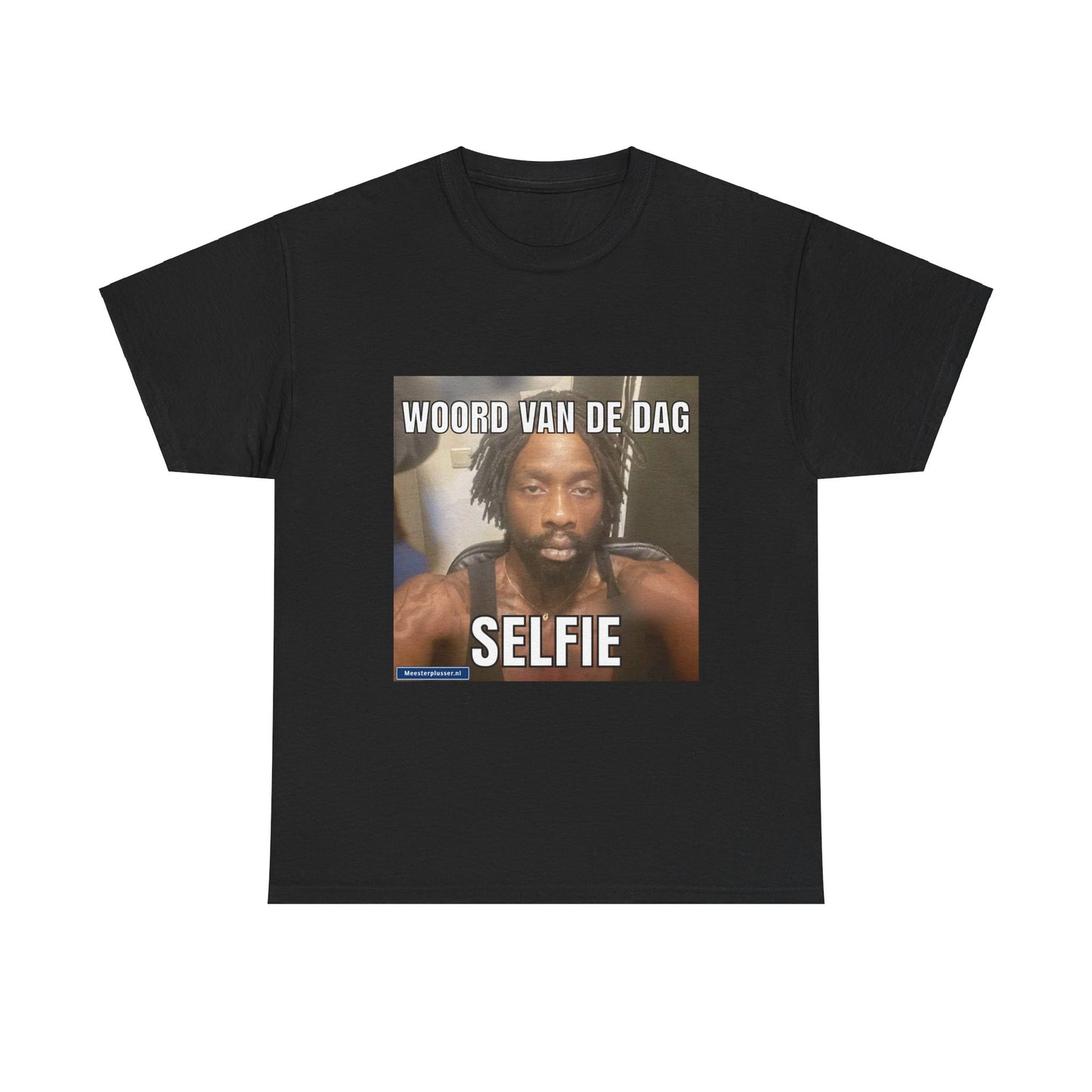 ''Selfie'' Word of the day T-shirt - Meesterplusser.nl
