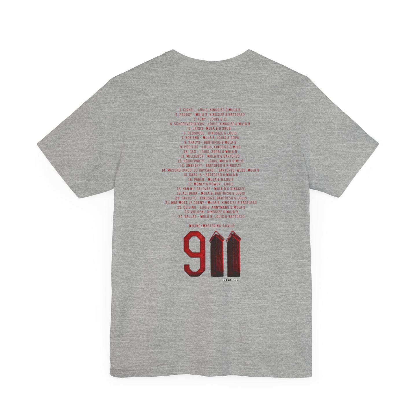 NegenElf Survivors Album T-shirt - Meesterplusser.nl