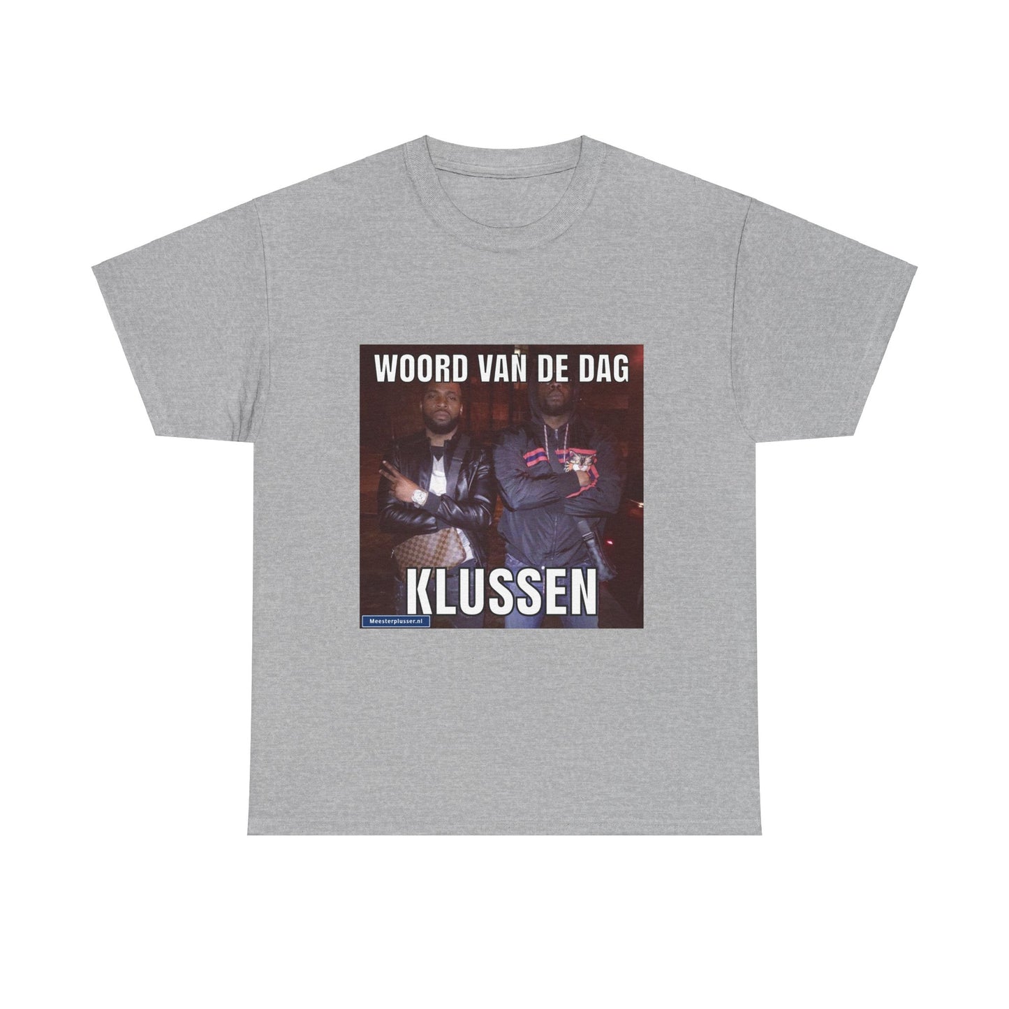 ''Klussen'' Word of the day T-shirt - Meesterplusser.nl