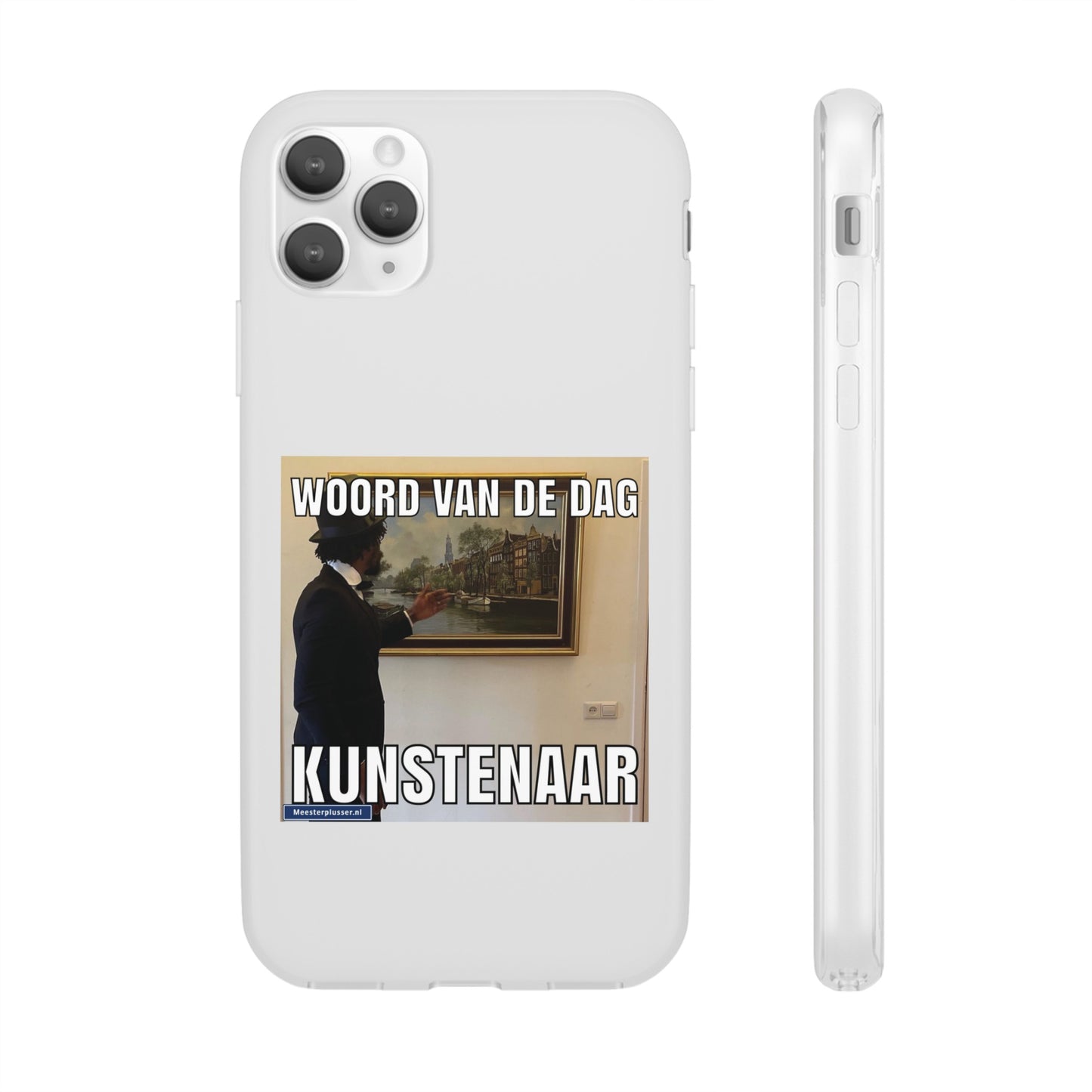 Word of the day 'Kunstenaar' telefoonhoesje