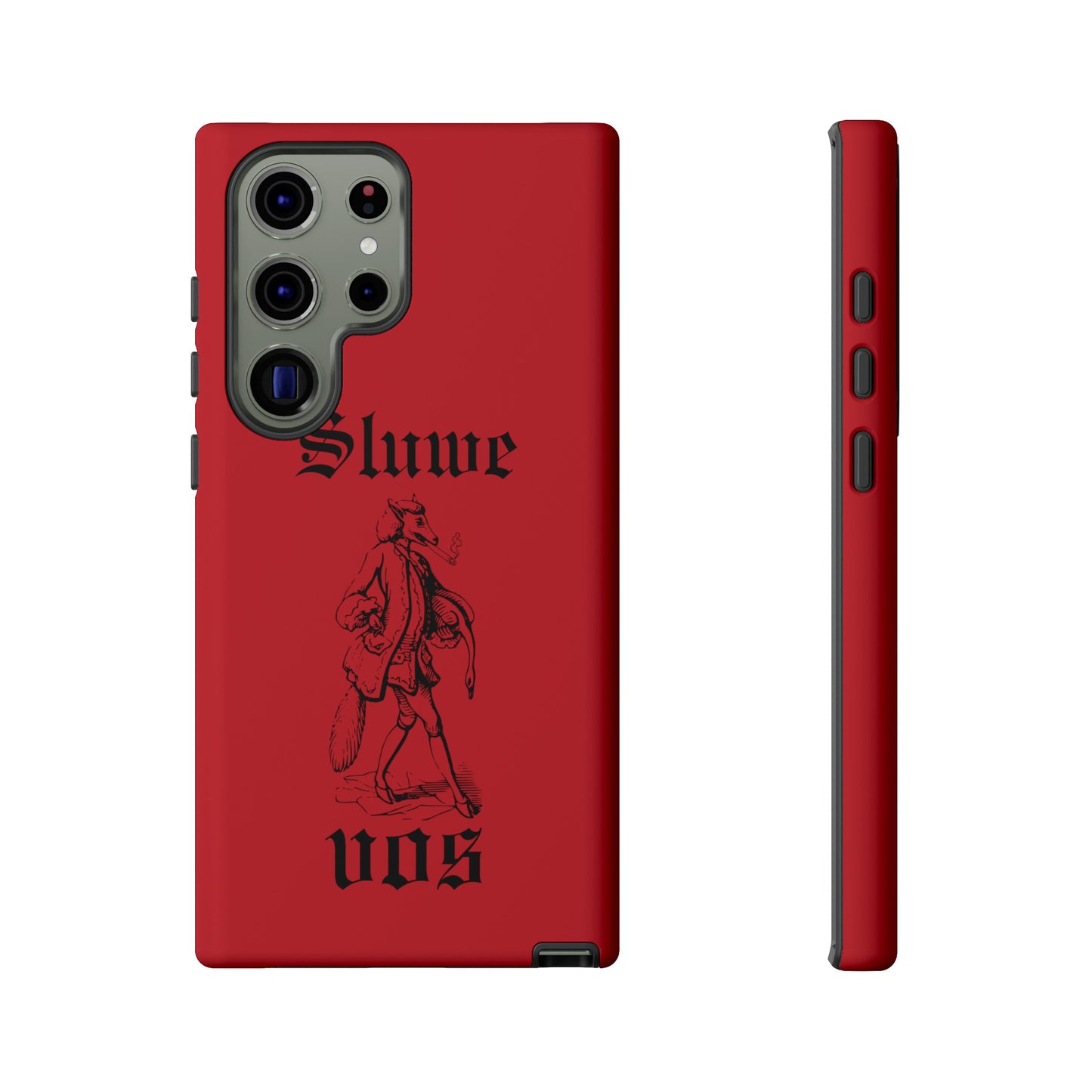 Meesterplusser Sluwe vos telefoon case