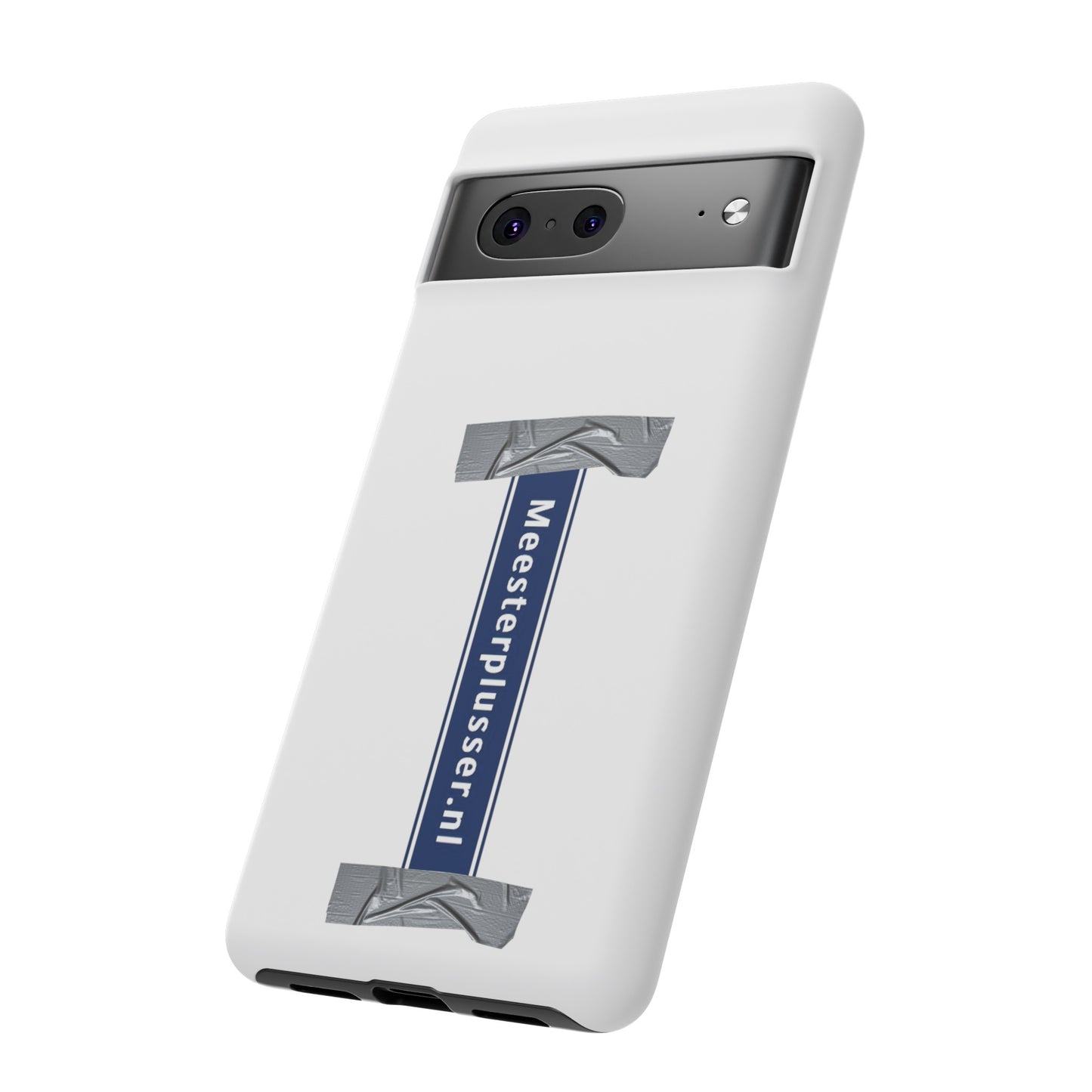 Meesterplusser straatbordlogo telefoon case