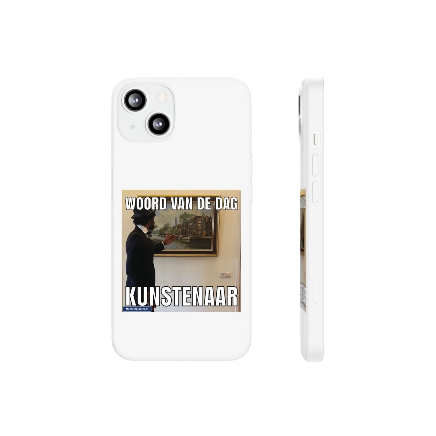 Word of the day 'Kunstenaar' telefoonhoesje