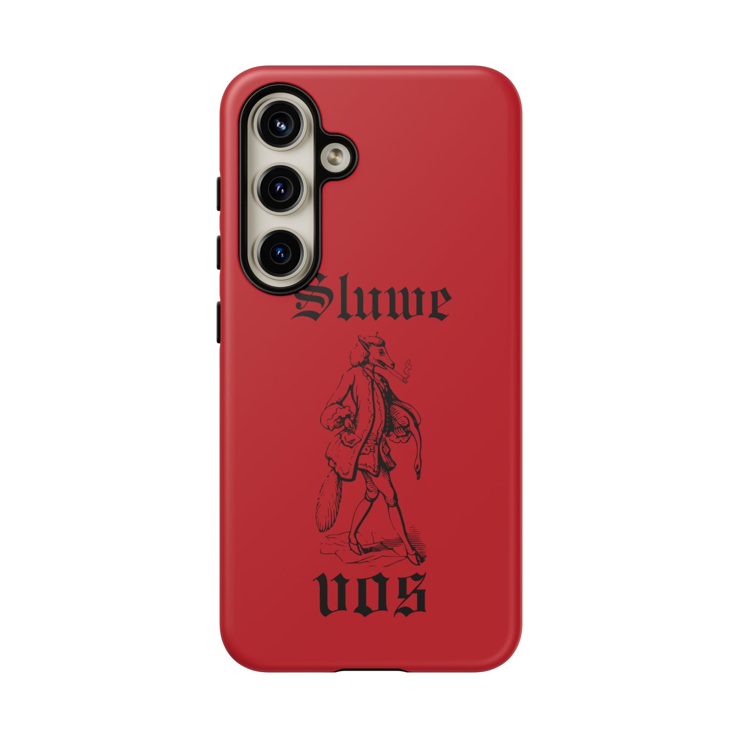 Meesterplusser Sluwe vos telefoon case