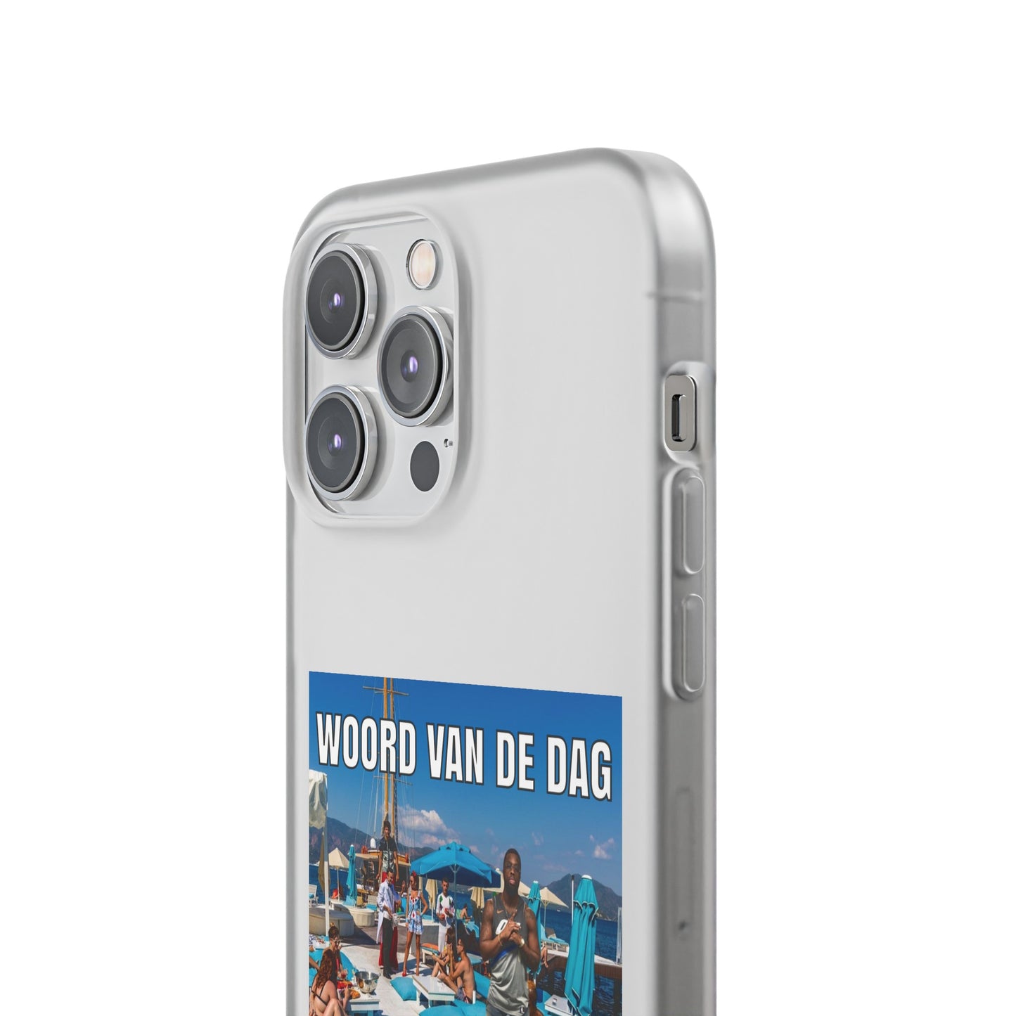 Word of the day 'Beachclub' telefoonhoesje