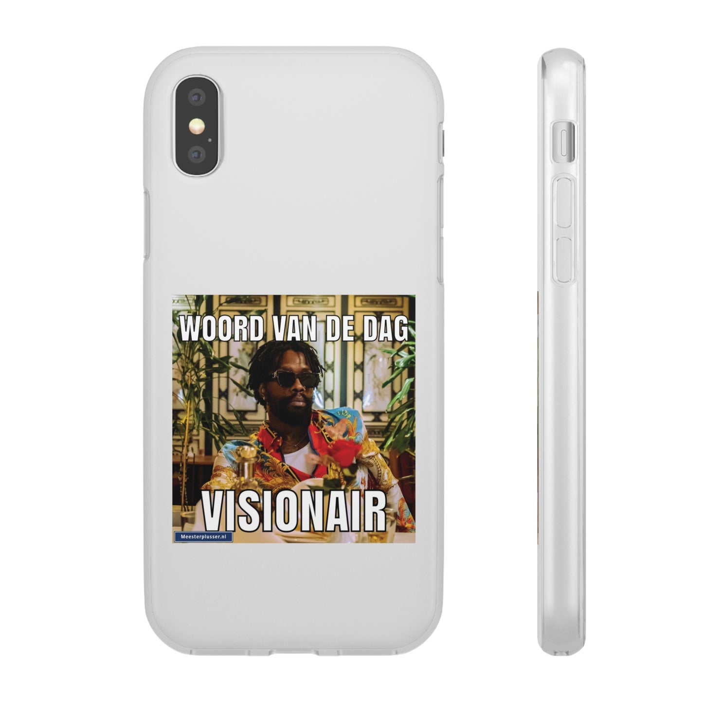 Word of the day 'Visionair' telefoonhoesje