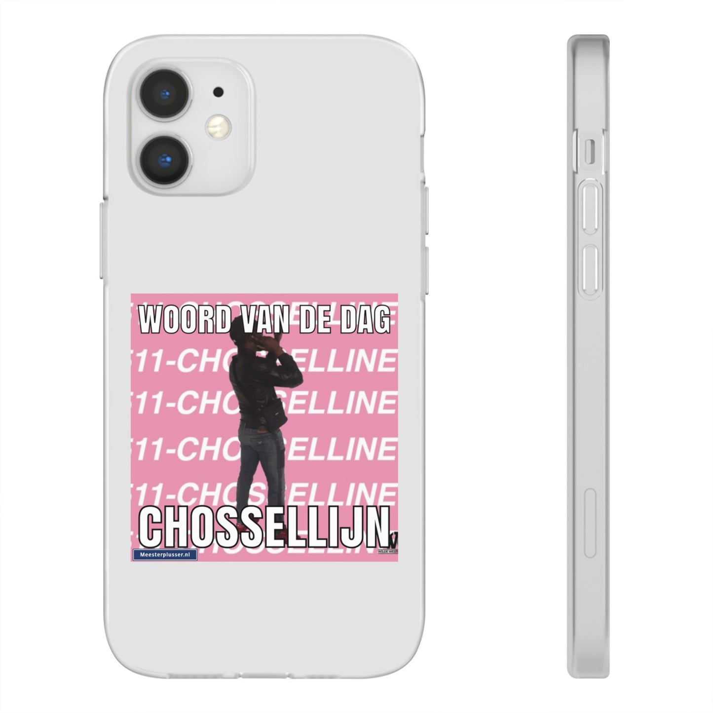 Word of the day 'Chossellijn' telefoonhoesje