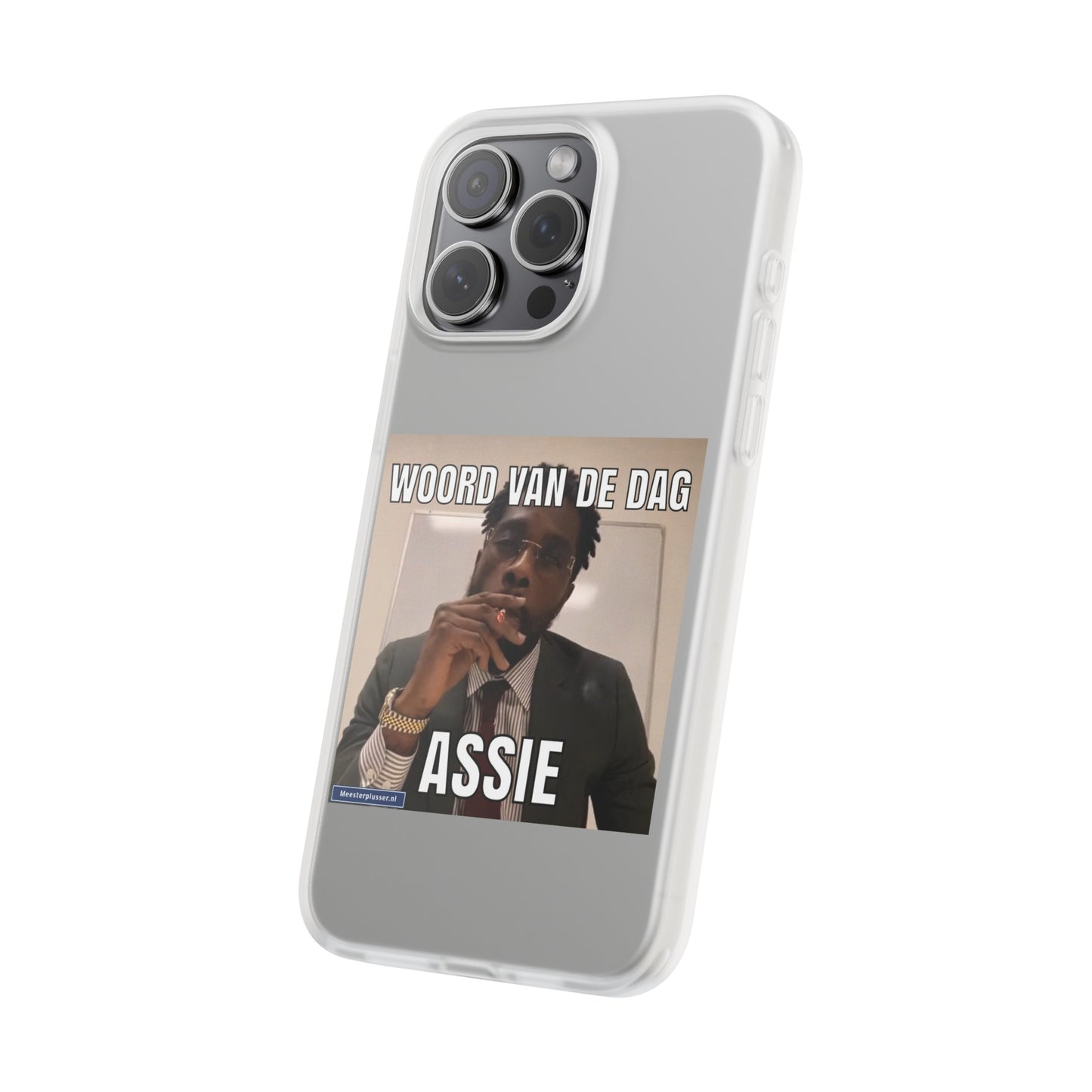 Word of the day 'Assie' telefoonhoesje