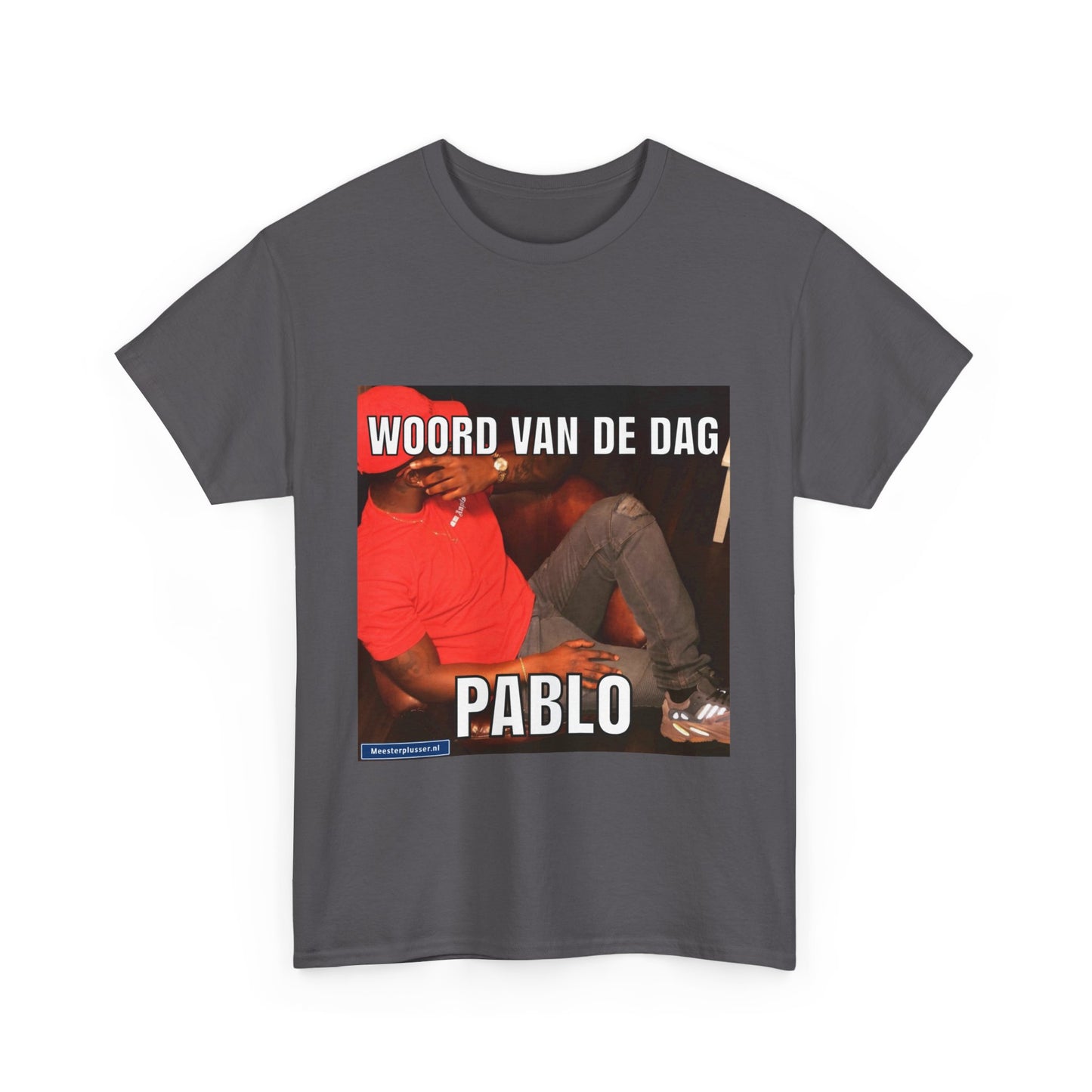 ''Pablo'' Word of the day T-shirt - Meesterplusser.nl