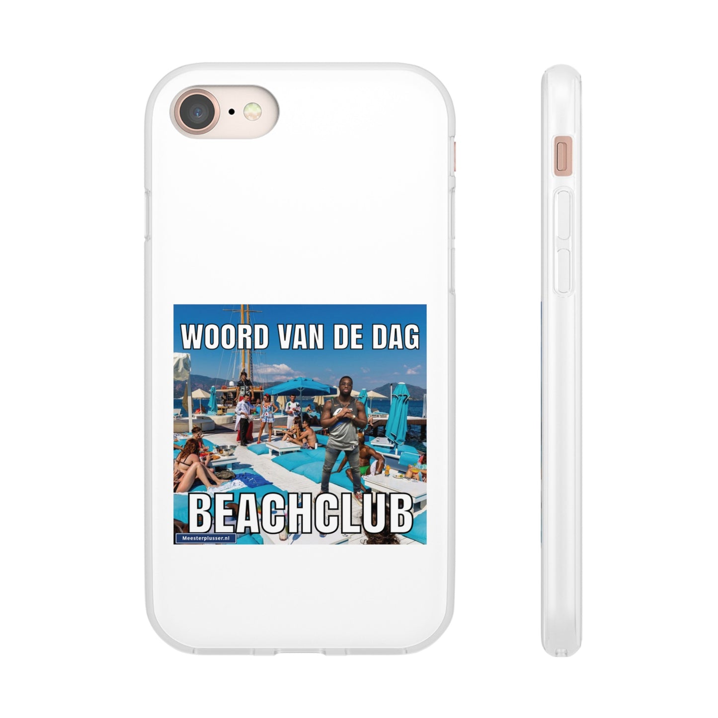 Word of the day 'Beachclub' telefoonhoesje