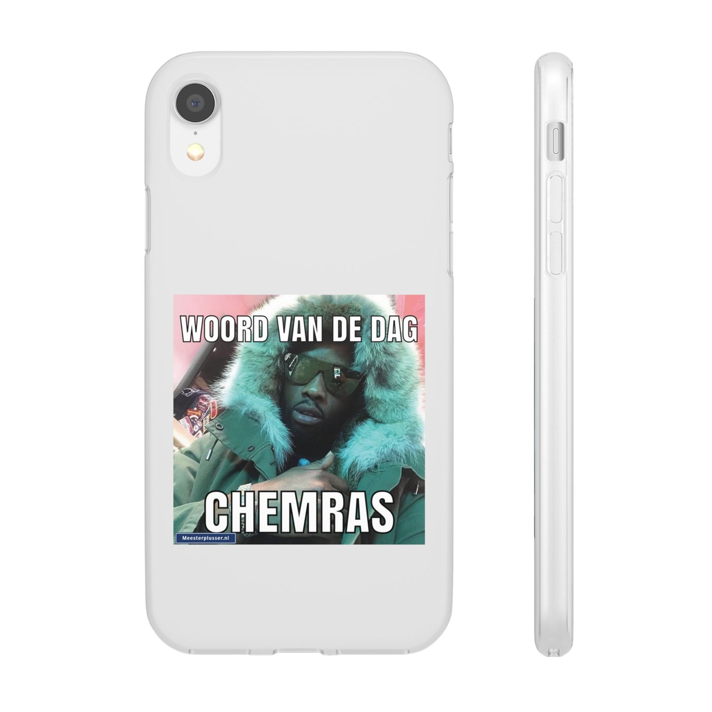 Word of the day 'Chemras' telefoonhoesje