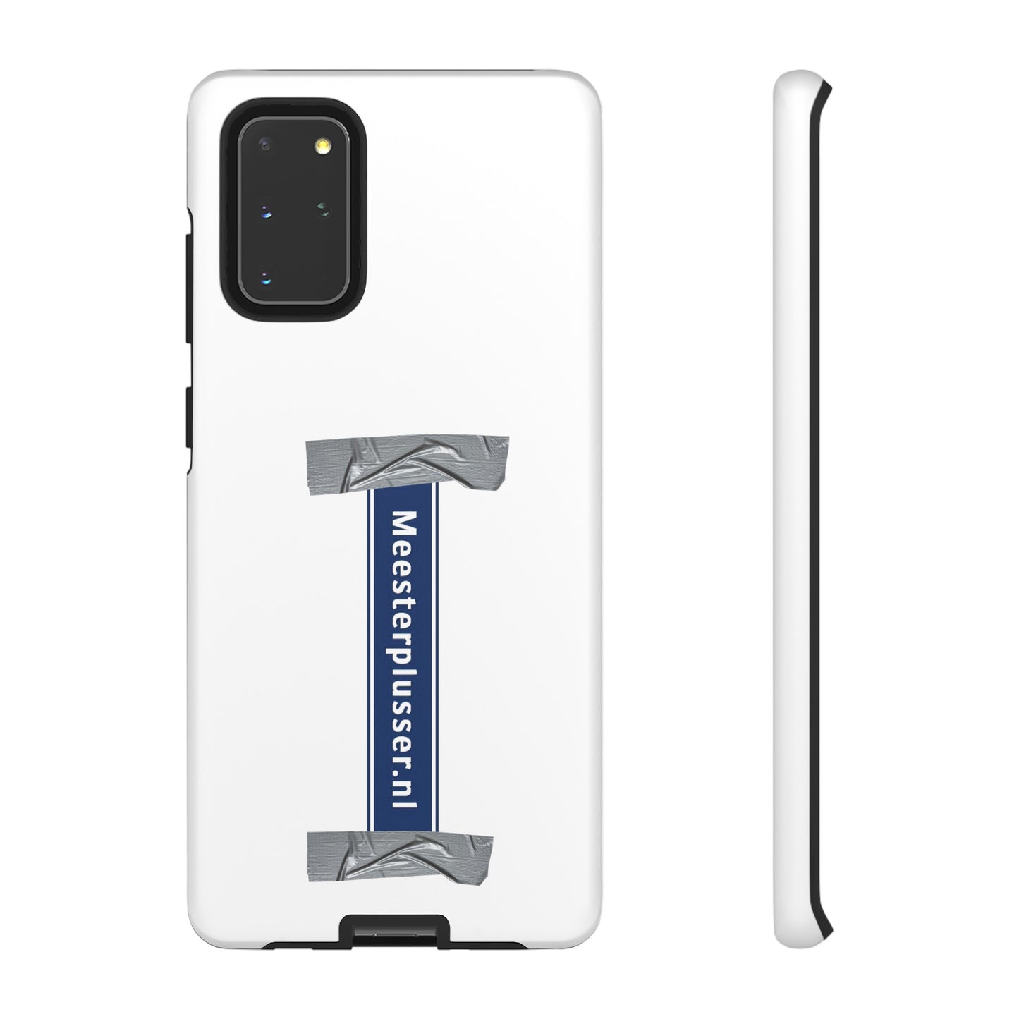 Meesterplusser straatbordlogo telefoon case