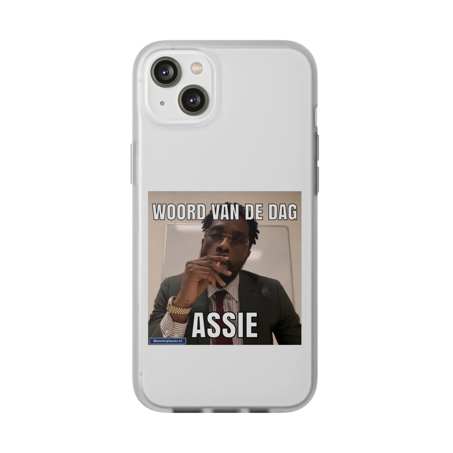 Word of the day 'Assie' telefoonhoesje