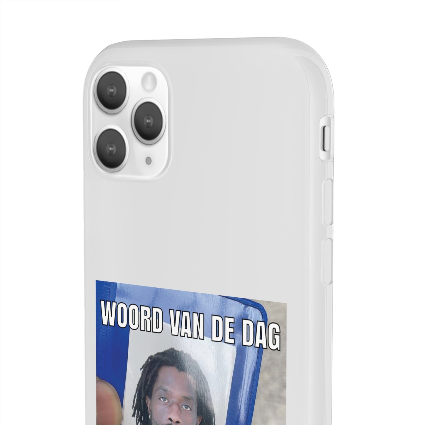 Word of the day 'Paspoort' telefoonhoesje