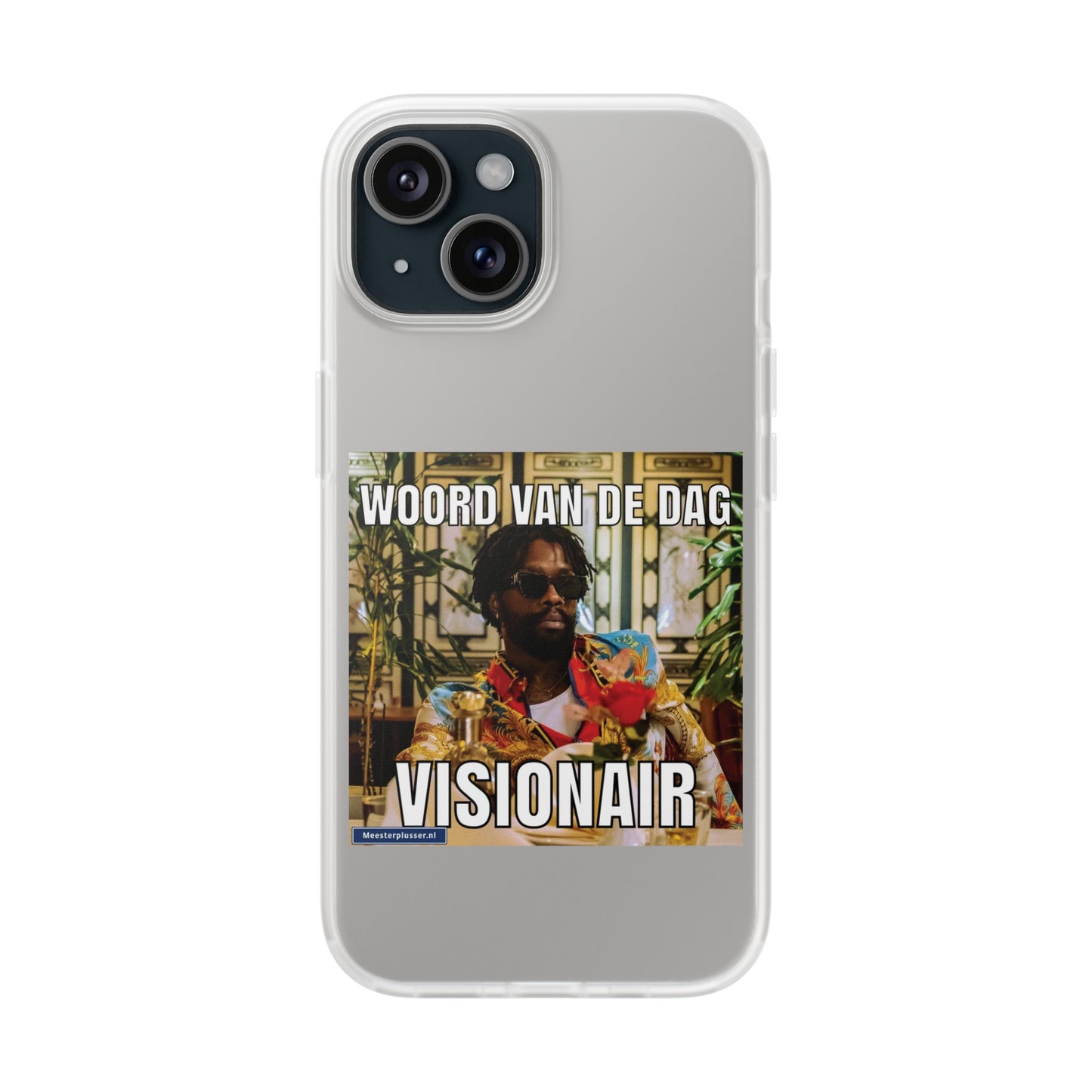 Word of the day 'Visionair' telefoonhoesje