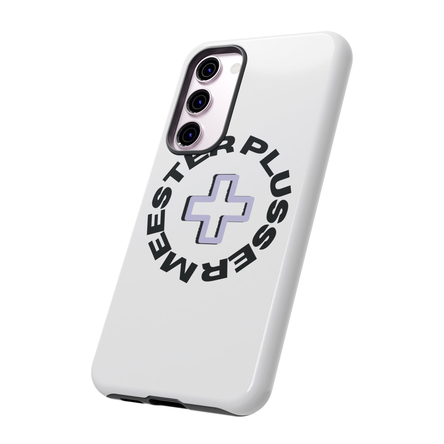 Meesterplusser logo telefoon case